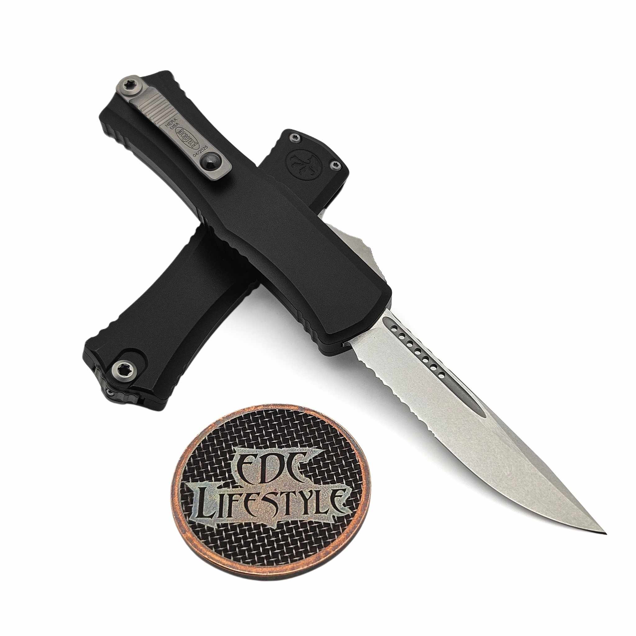 Microtech Hera II Mini Single Edge 2.95