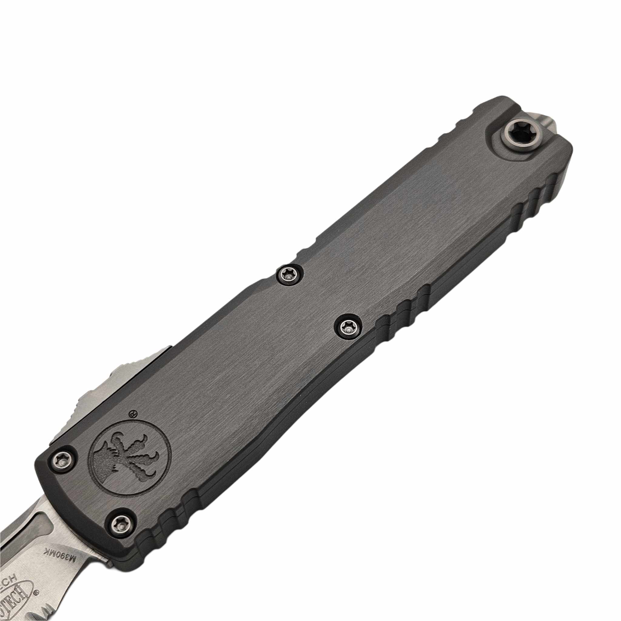 Microtech Ultratech ZBP 1123-12NC Natural Clear Tanto Edge Full