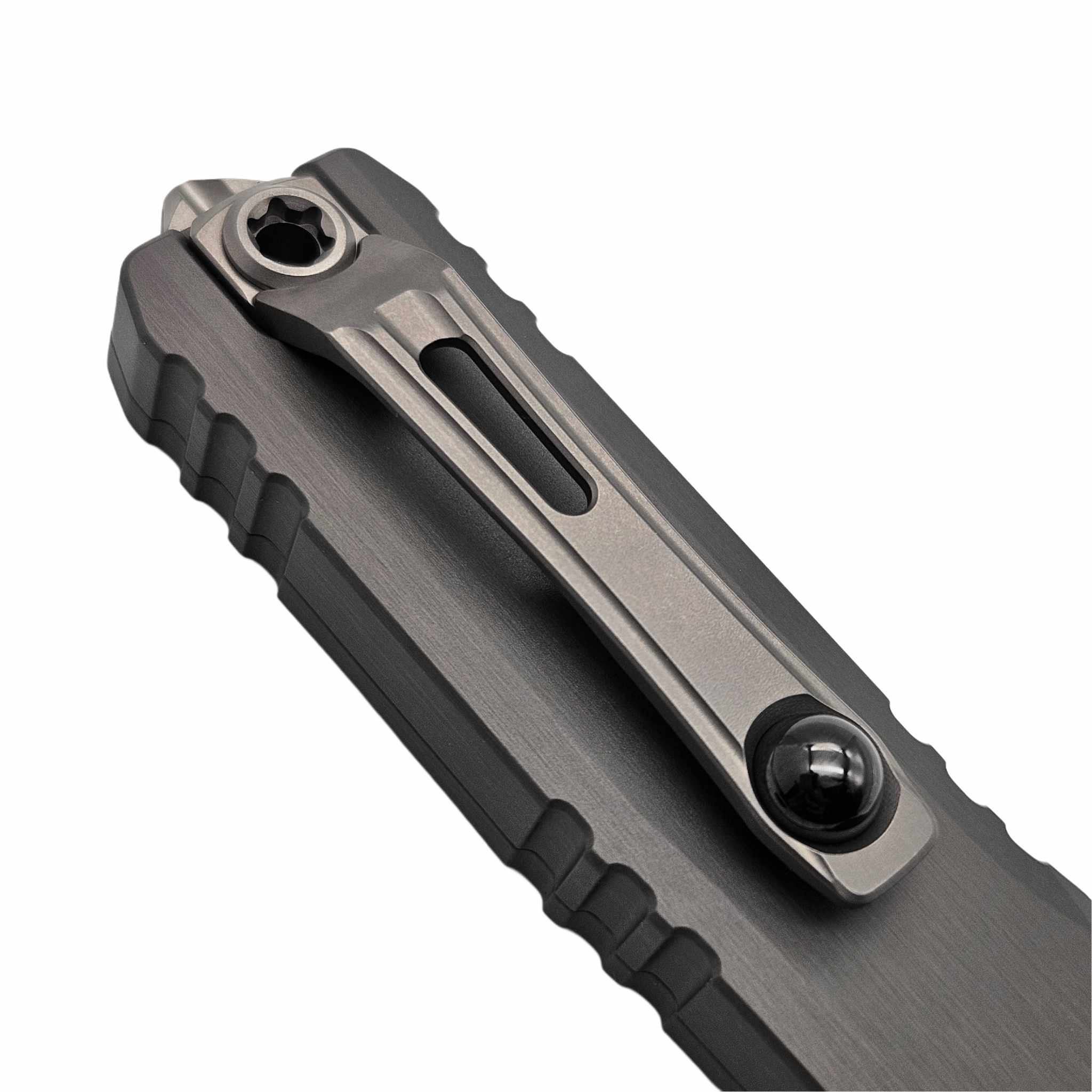 Microtech Ultratech ZBP 1123-12NC Natural Clear Tanto Edge Full