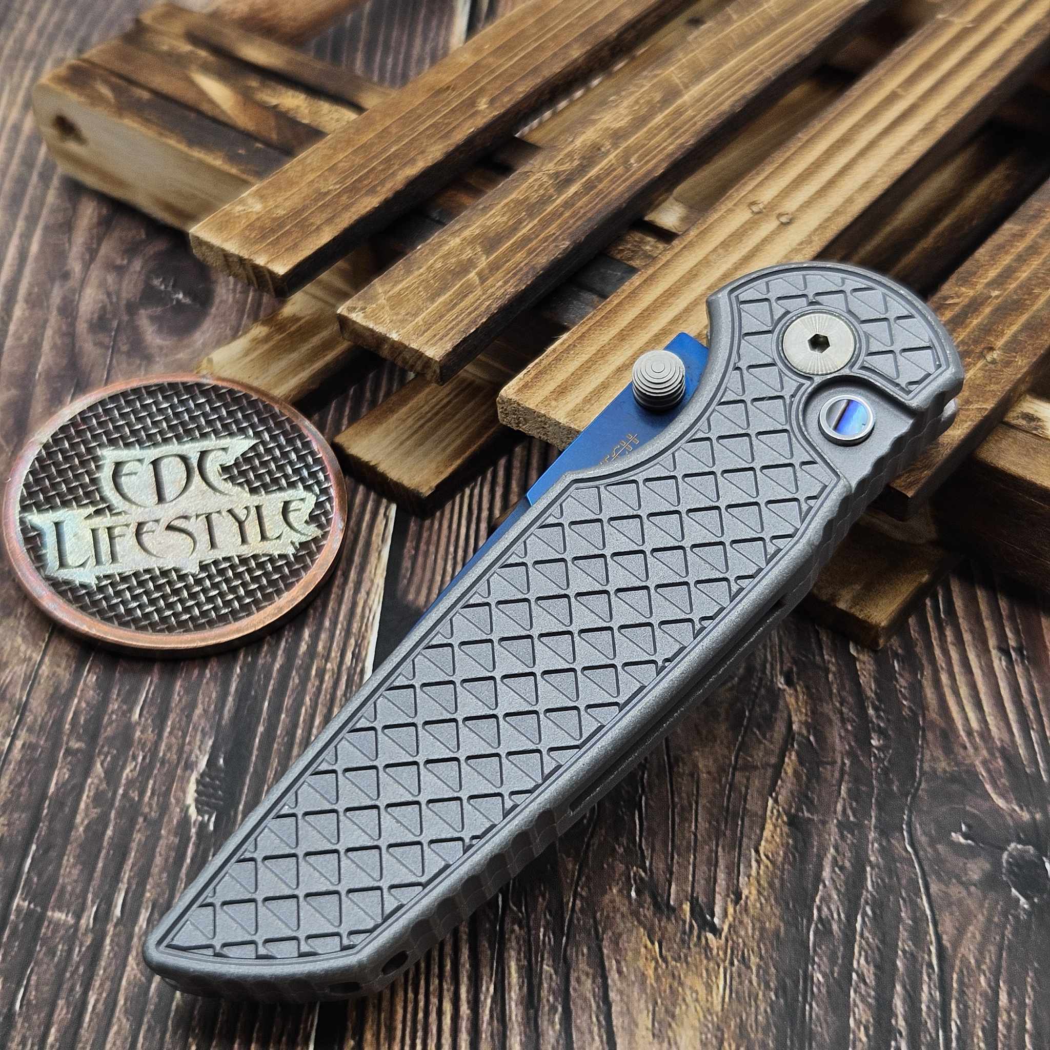 Pro-Tech Knives Blade Show Atlanta 2025 TR-3 Integrity Thumbstud