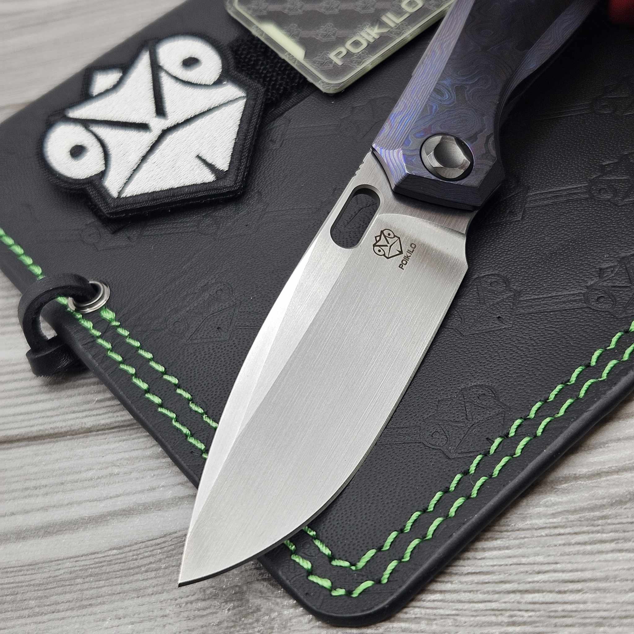 Poikilo Blade Gecko Midtech 1 Zircu-Ti Folder 3.1