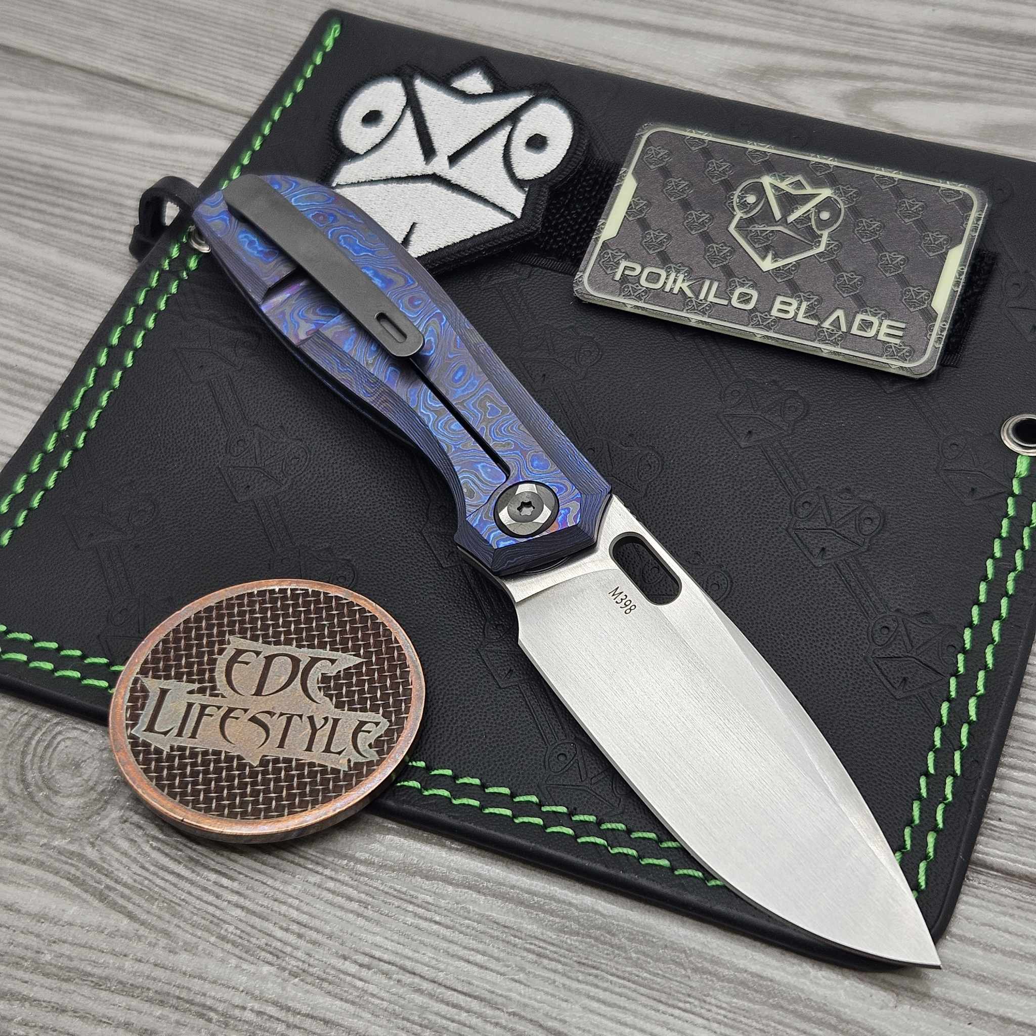 Poikilo Blade Gecko Midtech 1 Zircu-Ti Folder 3.1