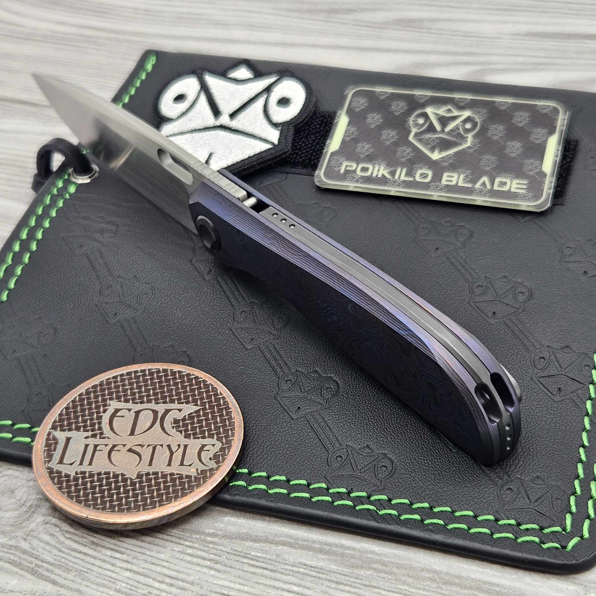 Poikilo Blade Gecko Midtech 1 Zircu-Ti Folder 3.1