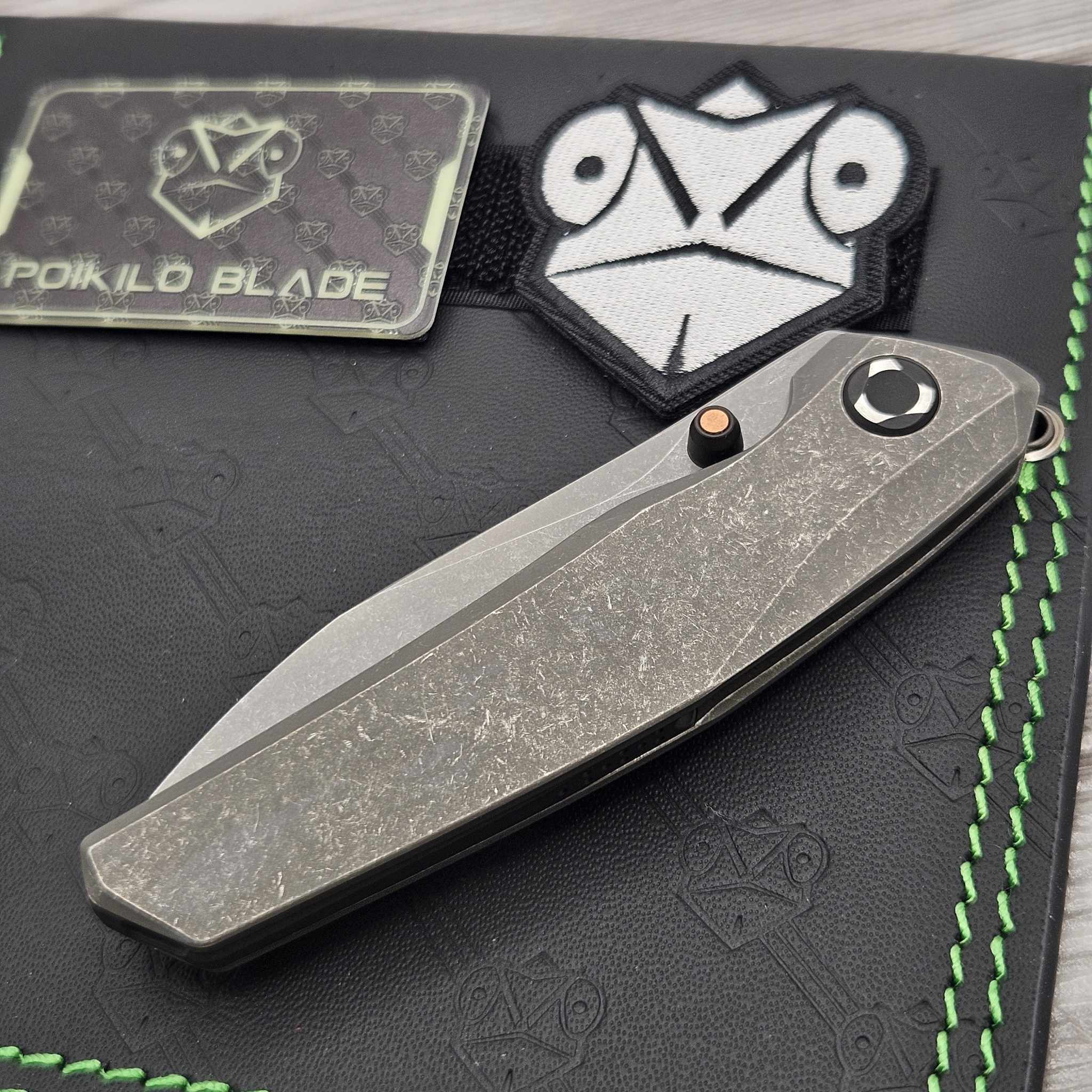 Poikilo Blade VK-Zen Standard 2 Titanium Folder 3.18