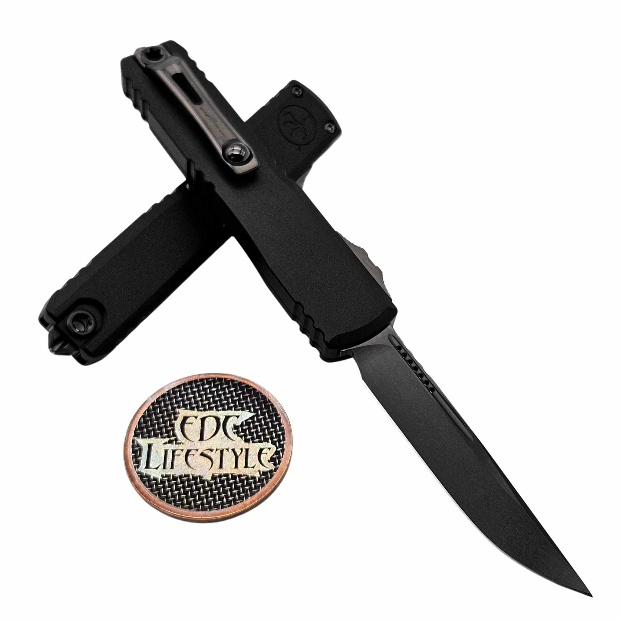 Microtech Ultratech Gen III ZBP Shadow DLC Single Edge 3.5