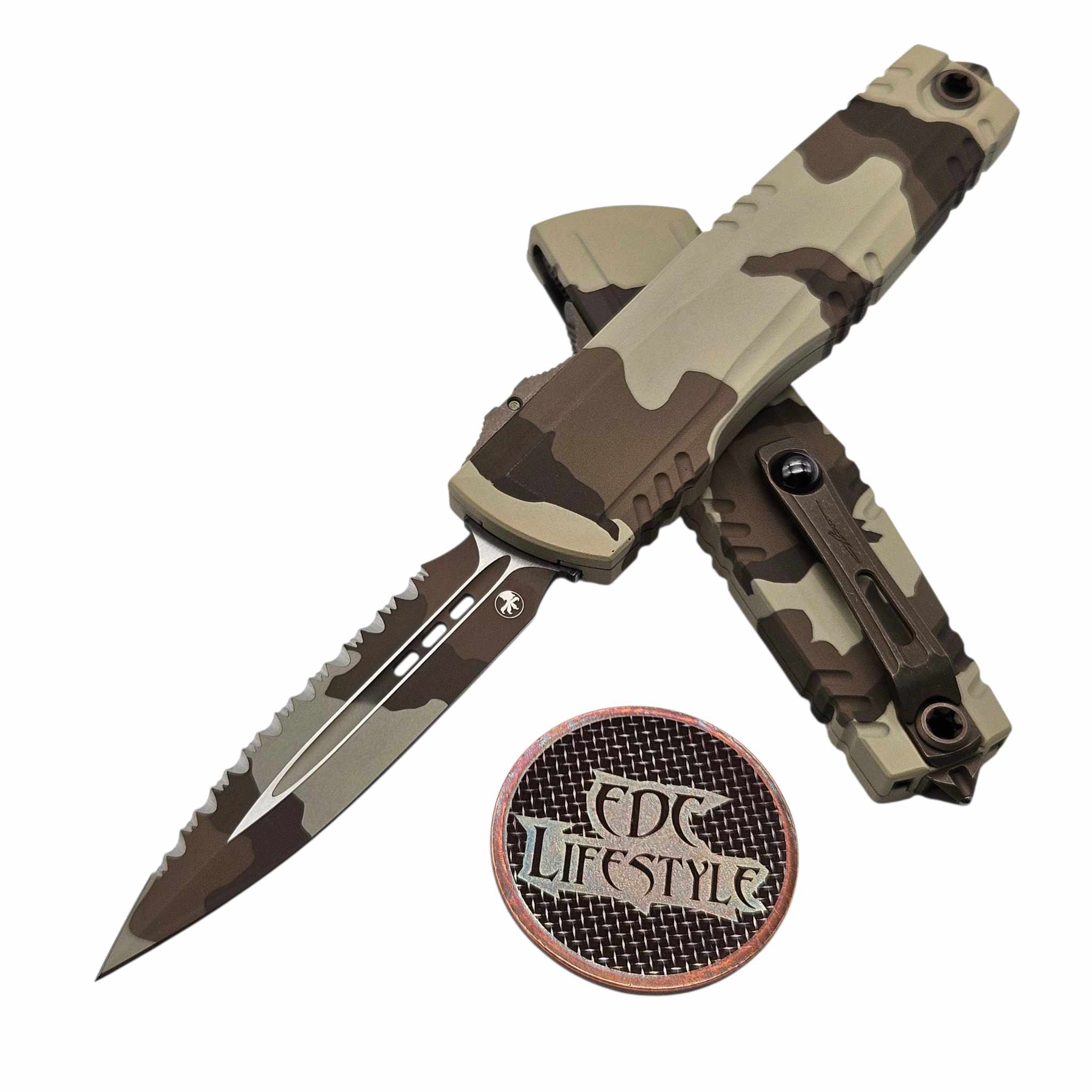 Microtech Knives Surefire Luminary D/E Full Serrated ZBP 1270