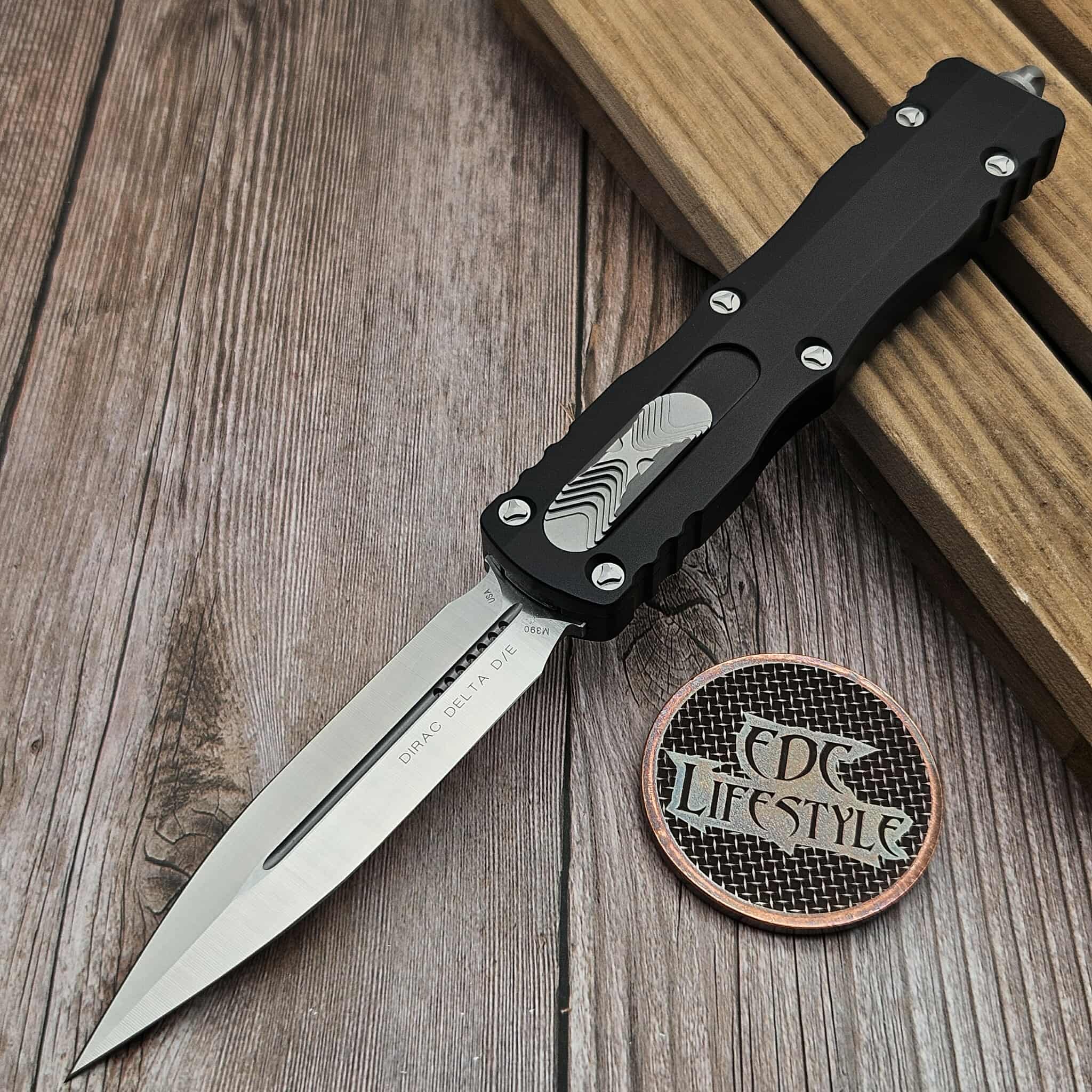 Microtech Dirac Delta D/E Satin 227-4 S/N 15146 - Grenade Factory 