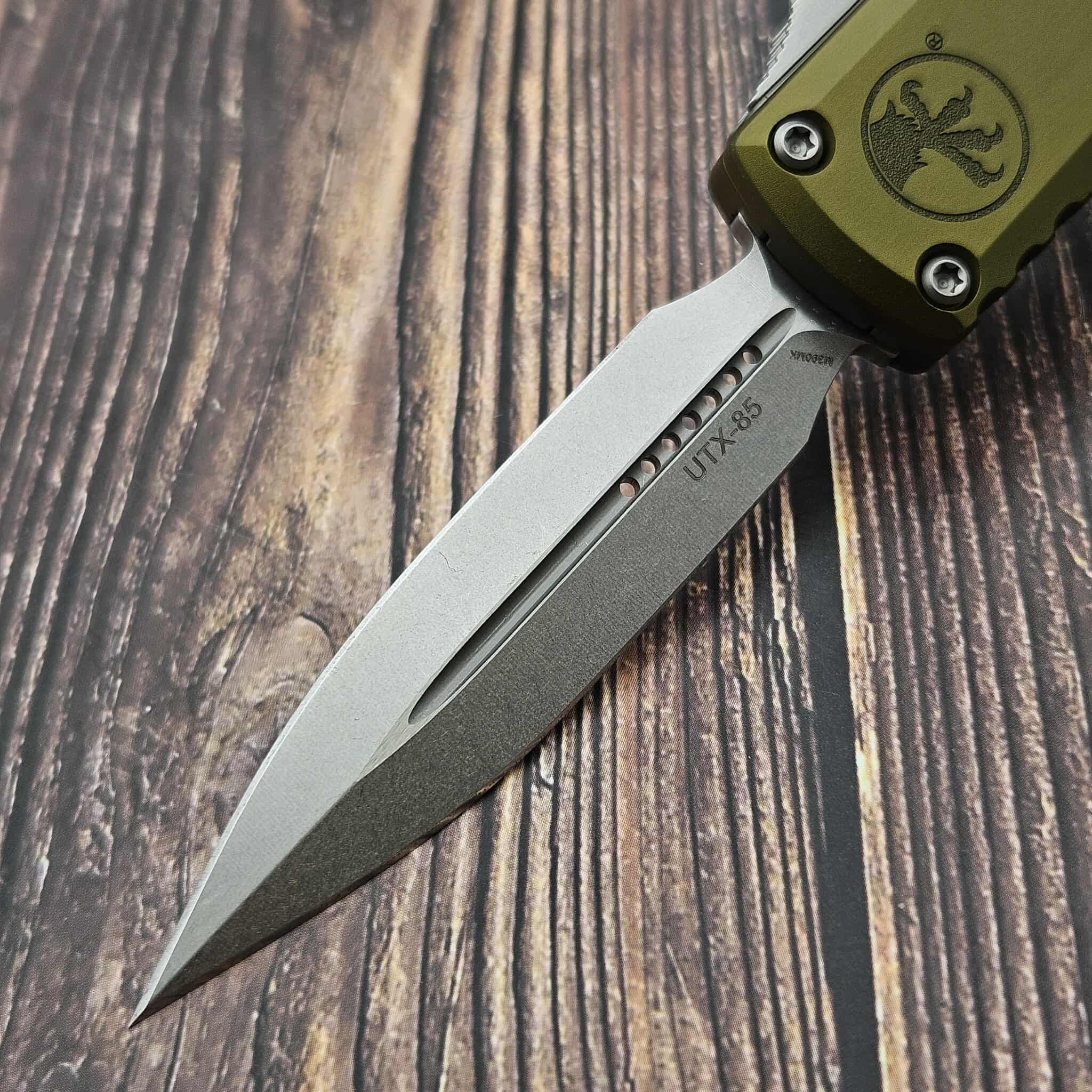 Microtech UTX-85 Gen III 1232-10OD OD Green 3.06