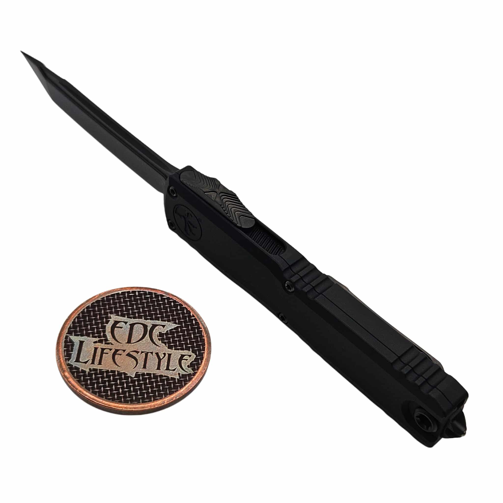 DD143MICROACE【♯013】 Microtech Ultratech Gen III ZBP Shadow DLC T/E 3.5