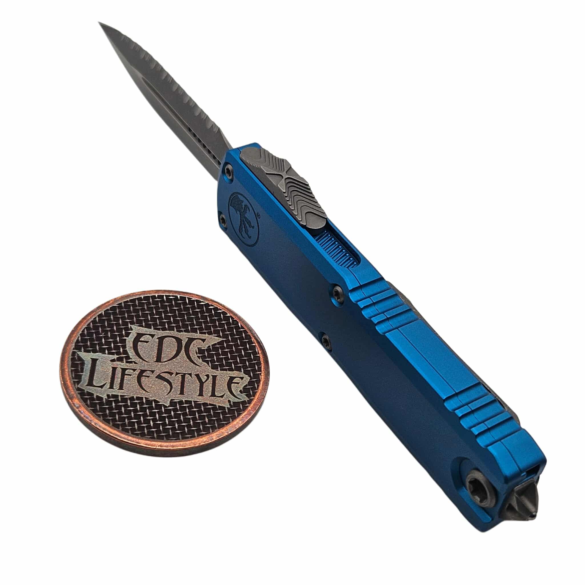 Microtech UTX-85 Gen III 1232-12APBL Blue 3.06