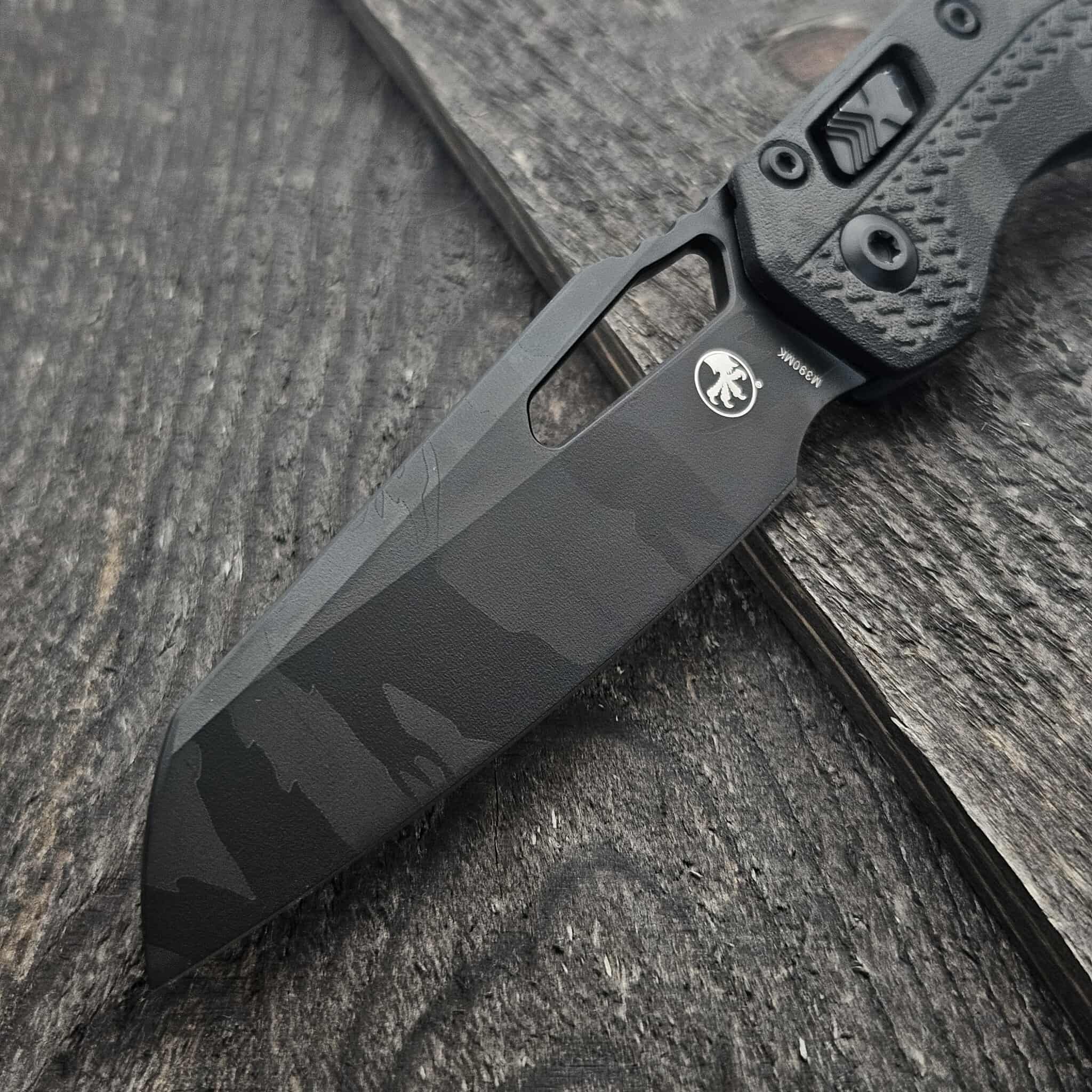 Microtech MSI Ram-Lok S/E Tri-Grip Polymer Midnight Tiger
