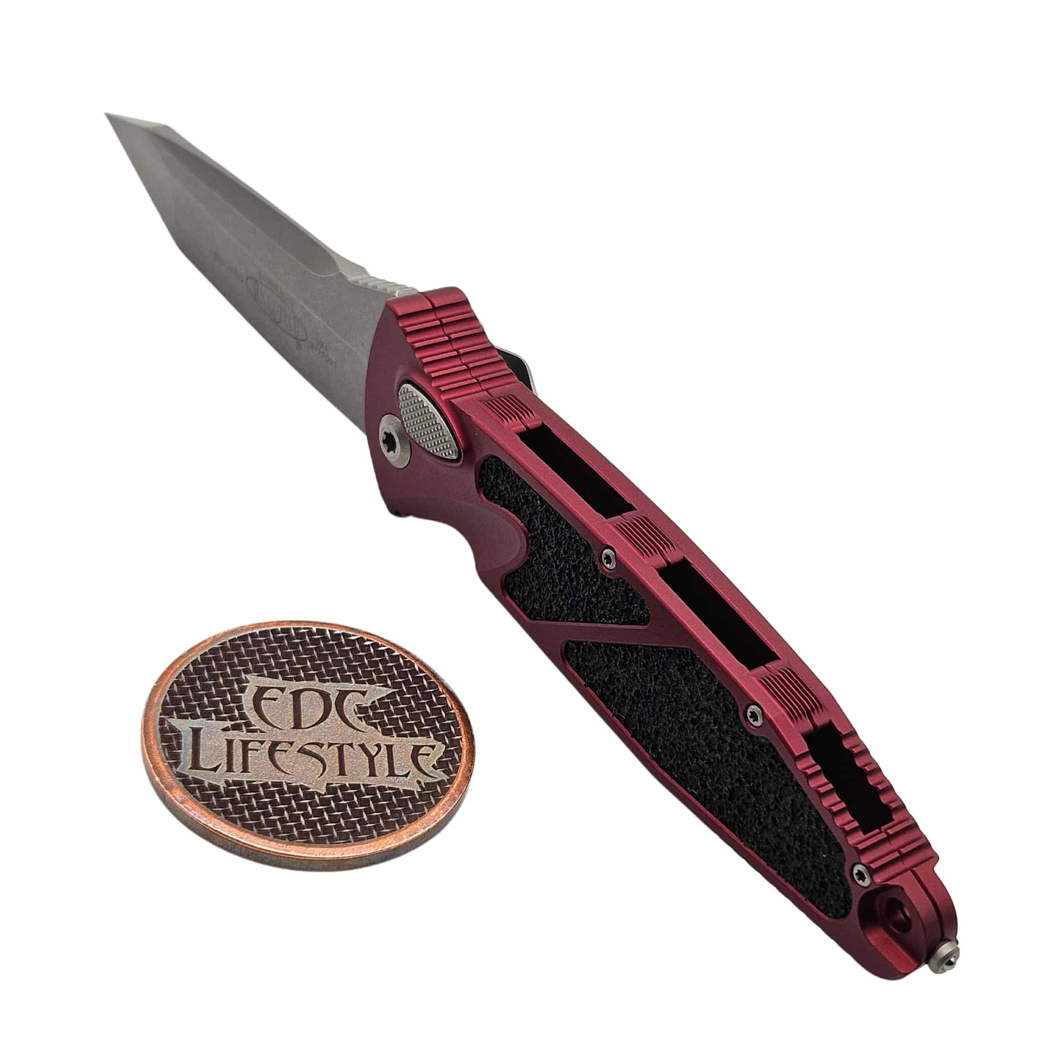Microtech Socom Elite Auto Merlot 4