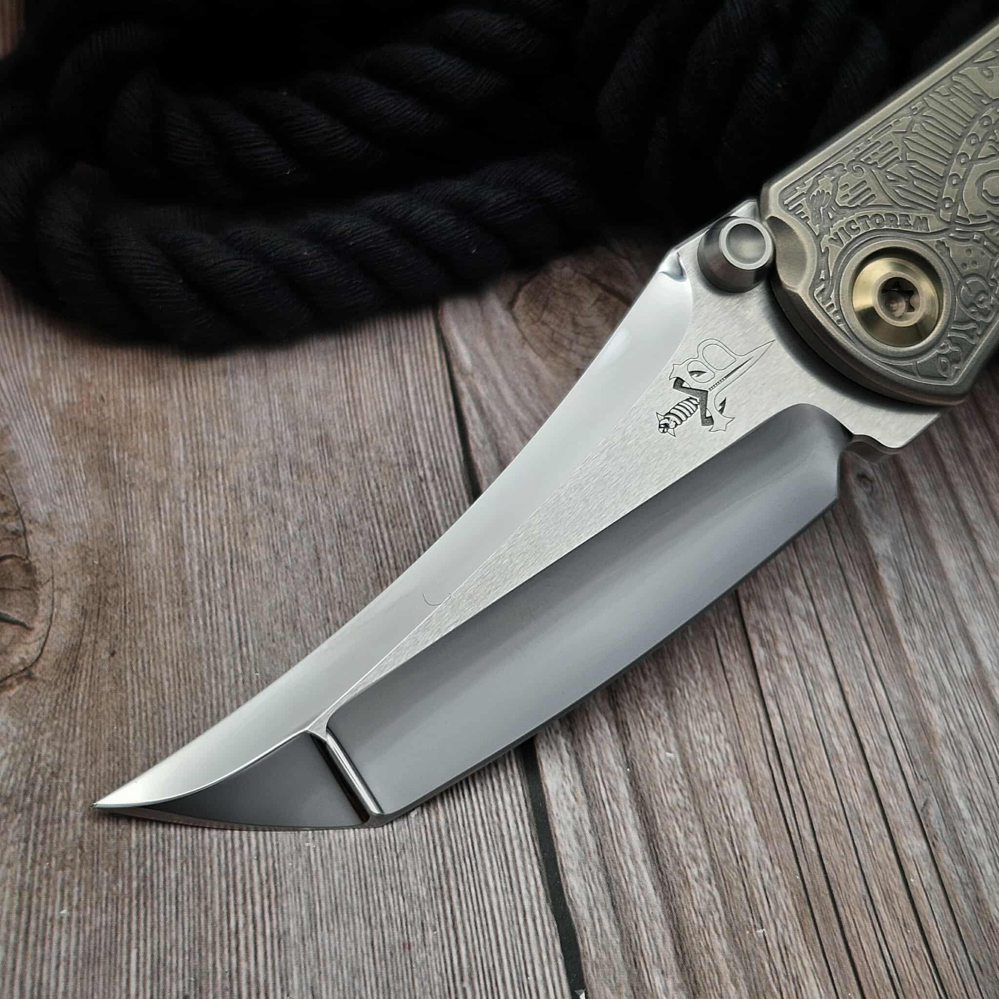Marfione Custom Borka Blades SBHF Four Horsemen - Preowned