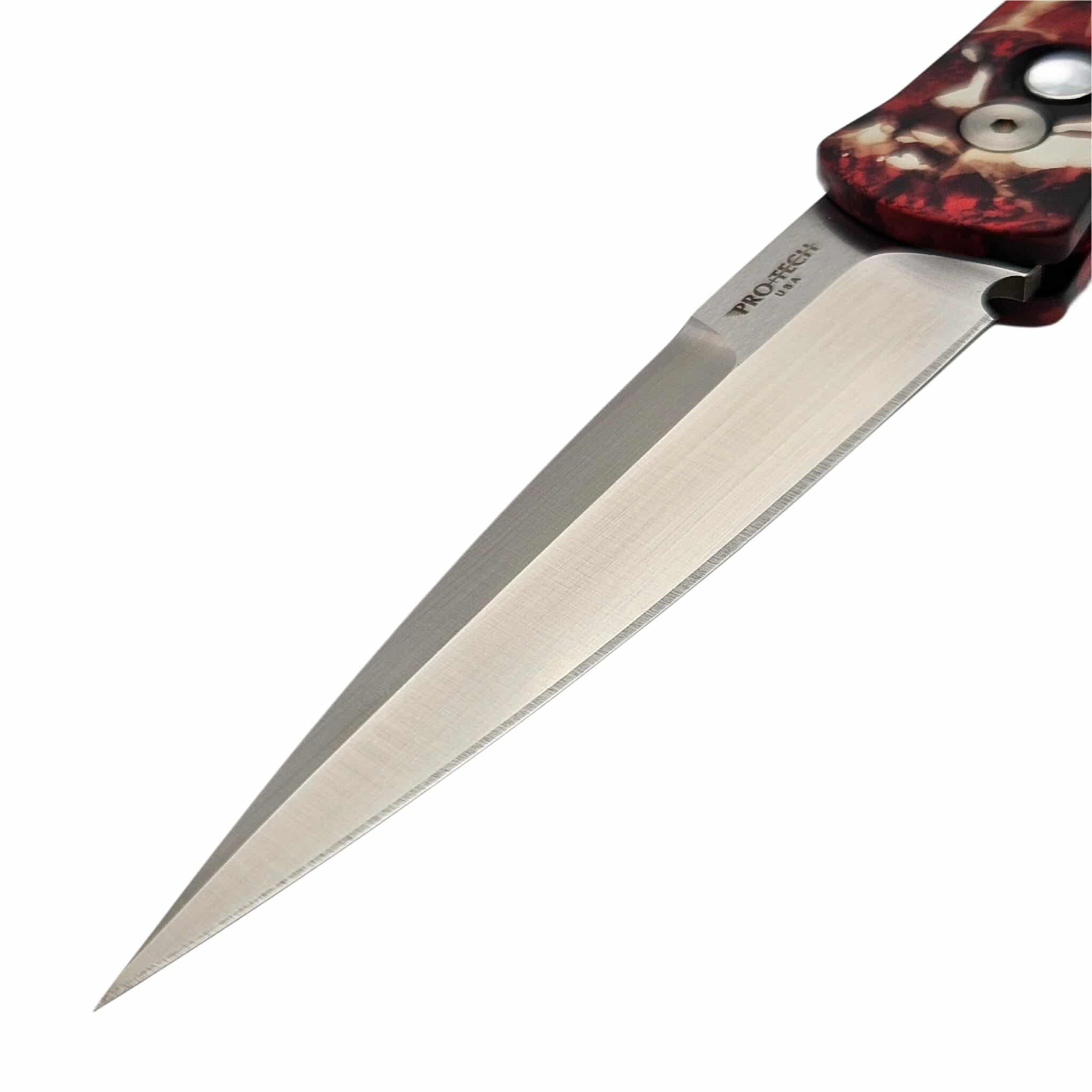 Pro-Tech Knives Godfather Auto Knife Crimson Tiger Camo