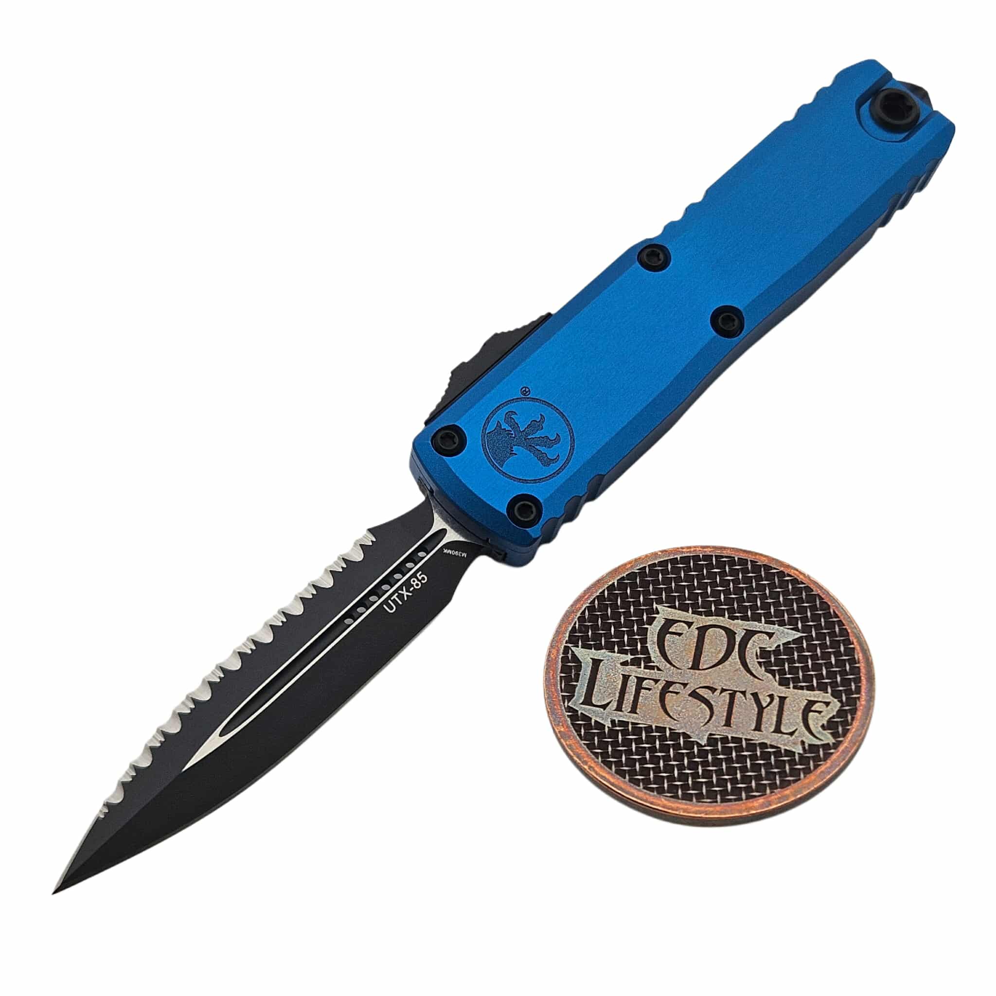 Microtech UTX-85 Gen III 1232-3BL Blue 3.06