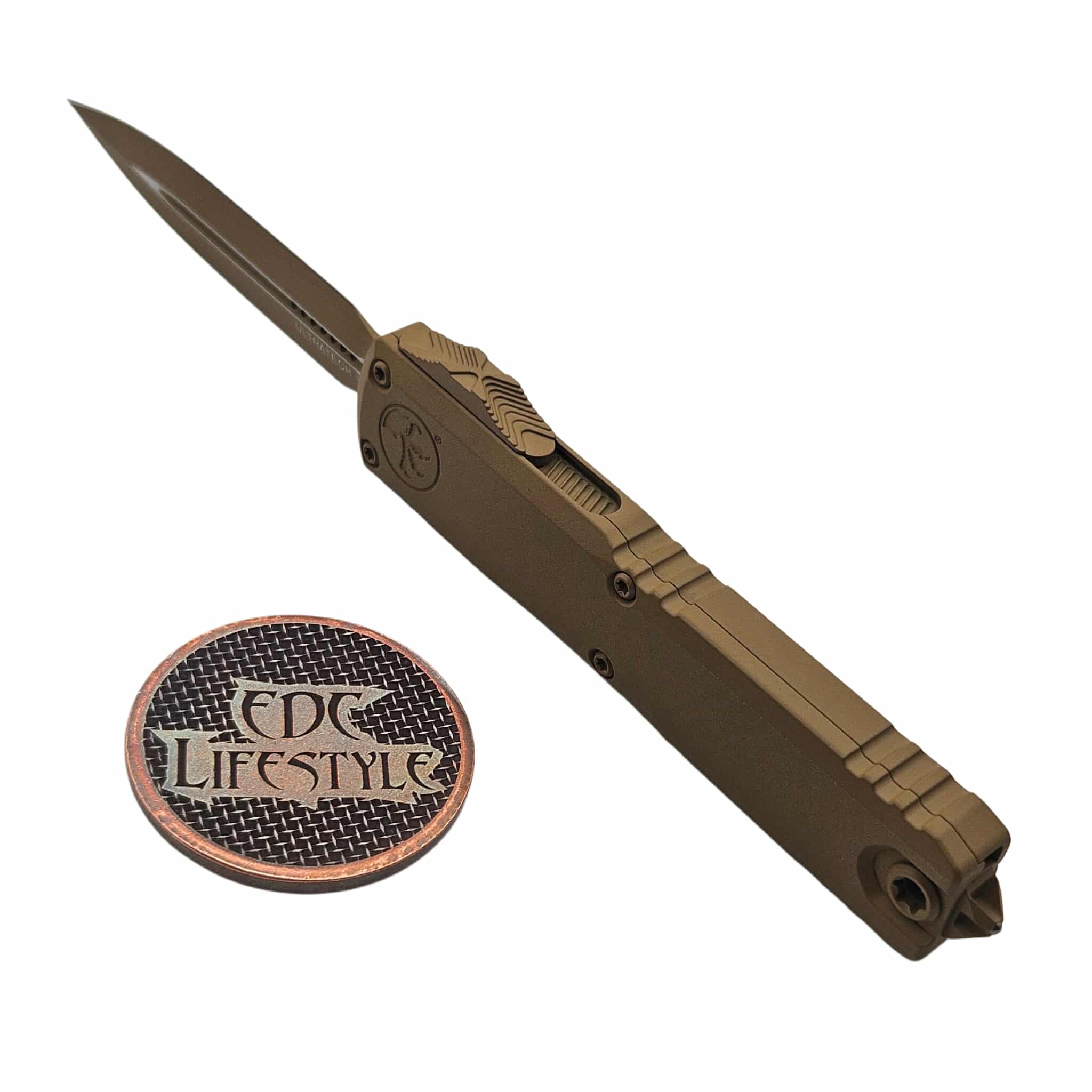 Microtech Ultratech ZBP 1122-1CRA Double Edge 3.5