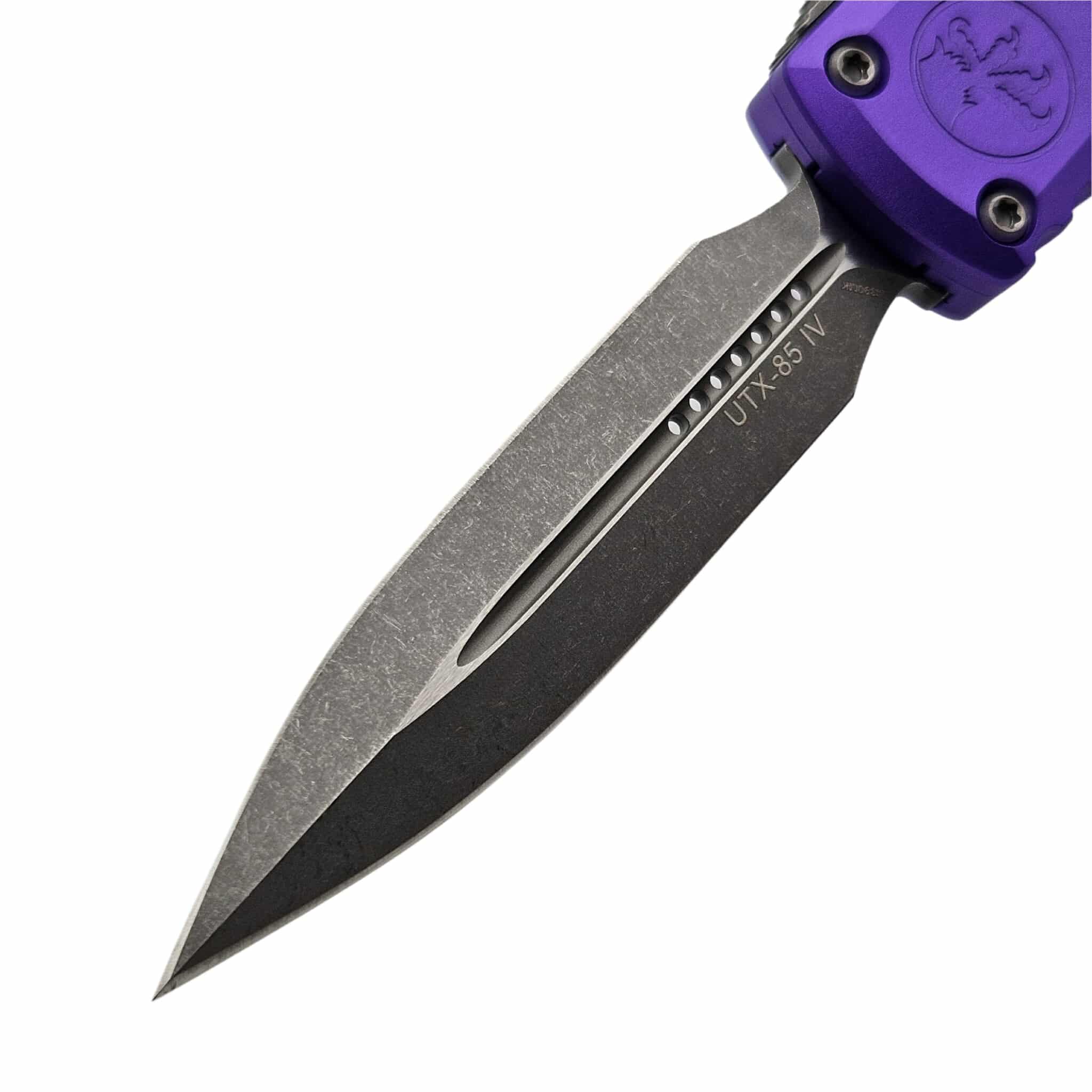 Microtech UTX-85 Gen IV Purple D/E 3.10