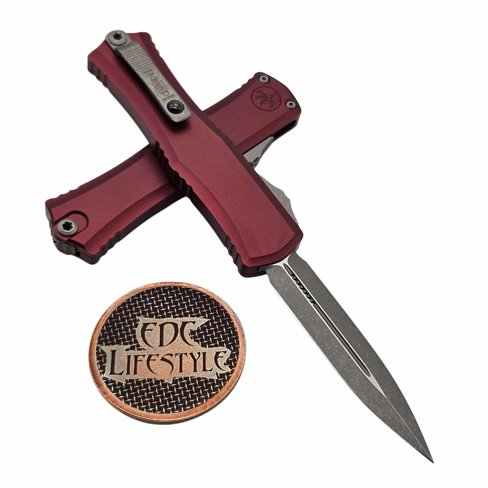 Microtech Hera II Mini D/E Merlot 2.95