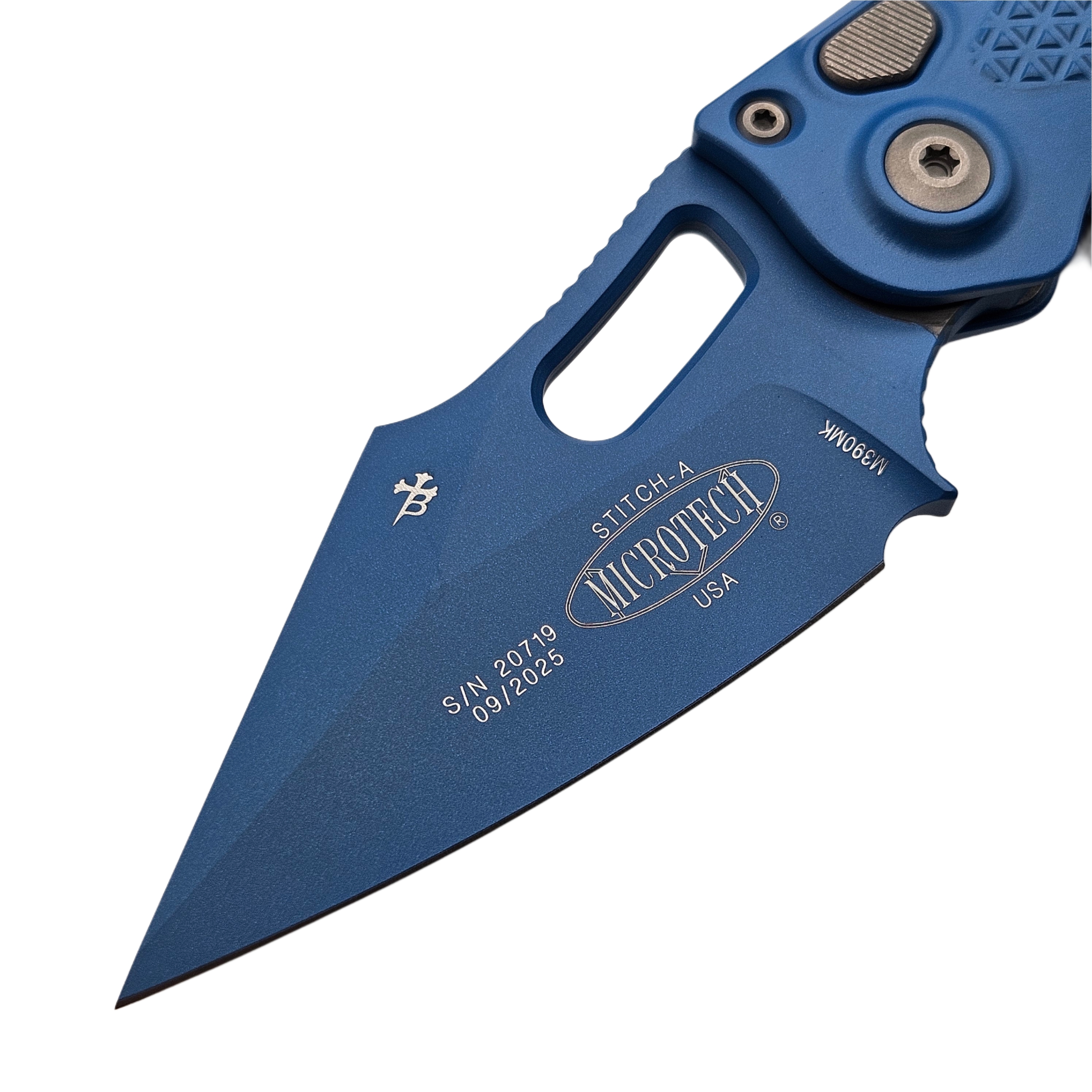 Microtech Borka Auto Stitch 169-1BL-X1Z13 S/E Cerakote Blue