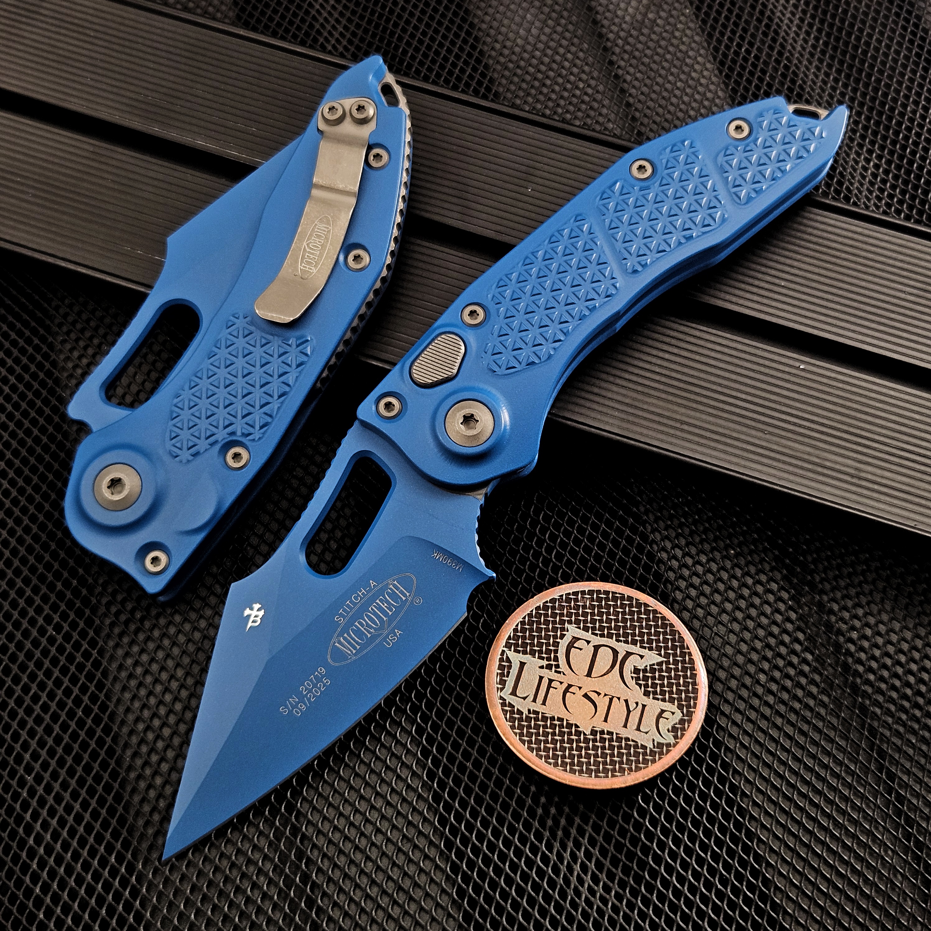 TECH テック MY02 新品 ブルーアルマイト TECH テック MY02 新品