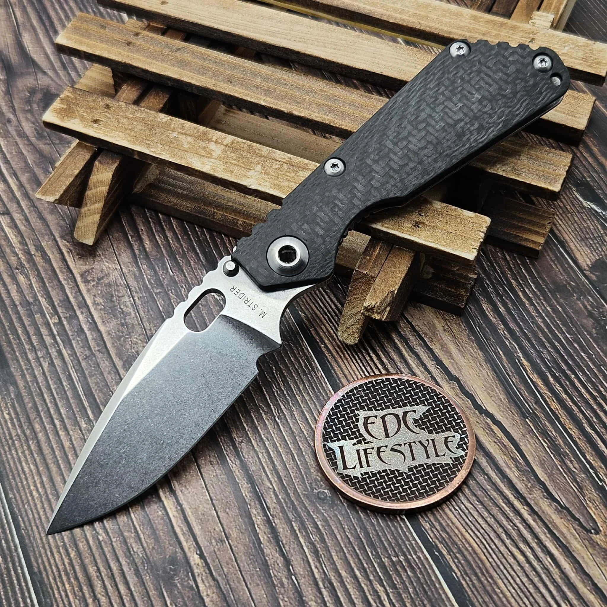 Mick Strider Knives SNG Carbon Fiber
