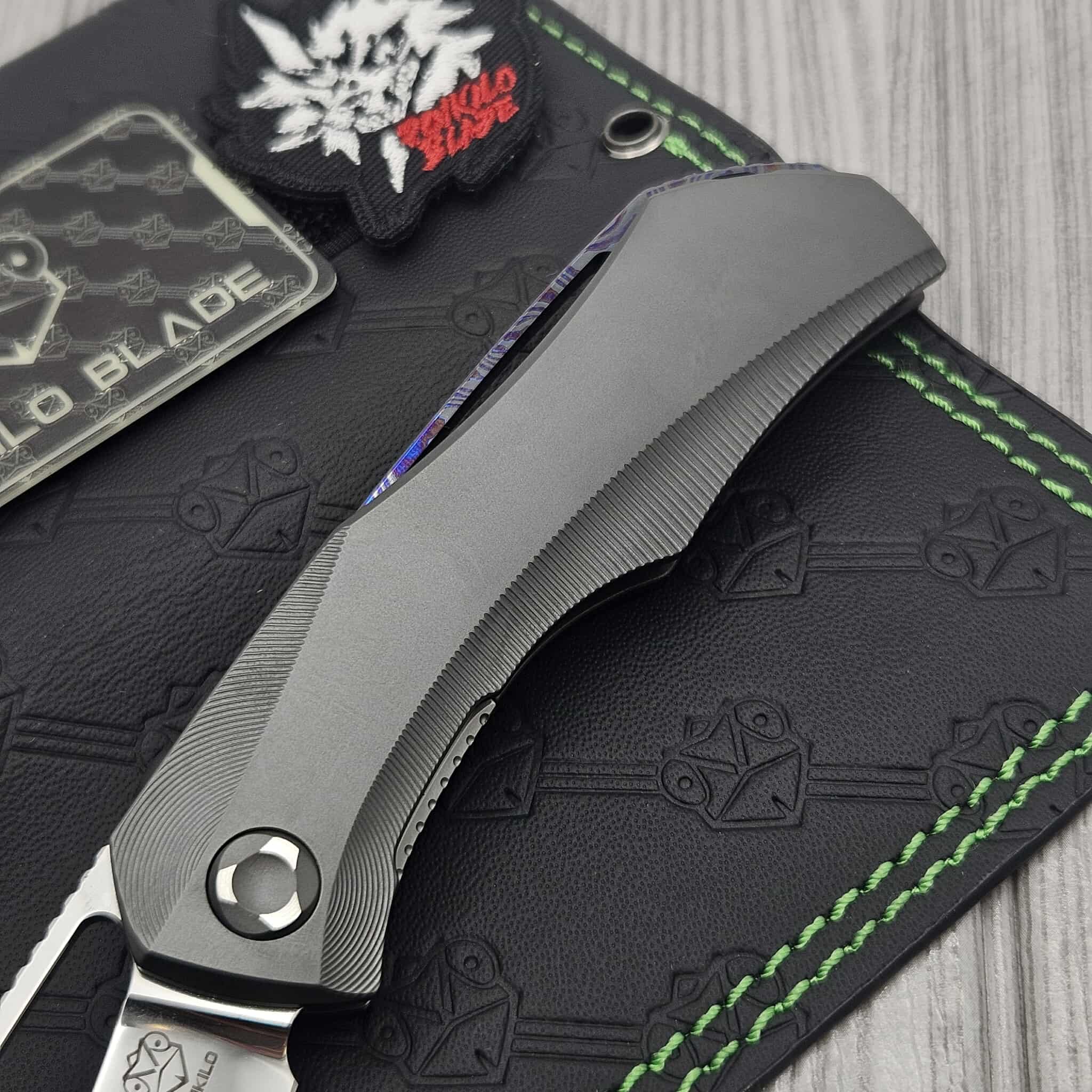 STRIKE・FENRIR Tenable Fenrir Cross Bar Lock Folding Knife Black Micarta