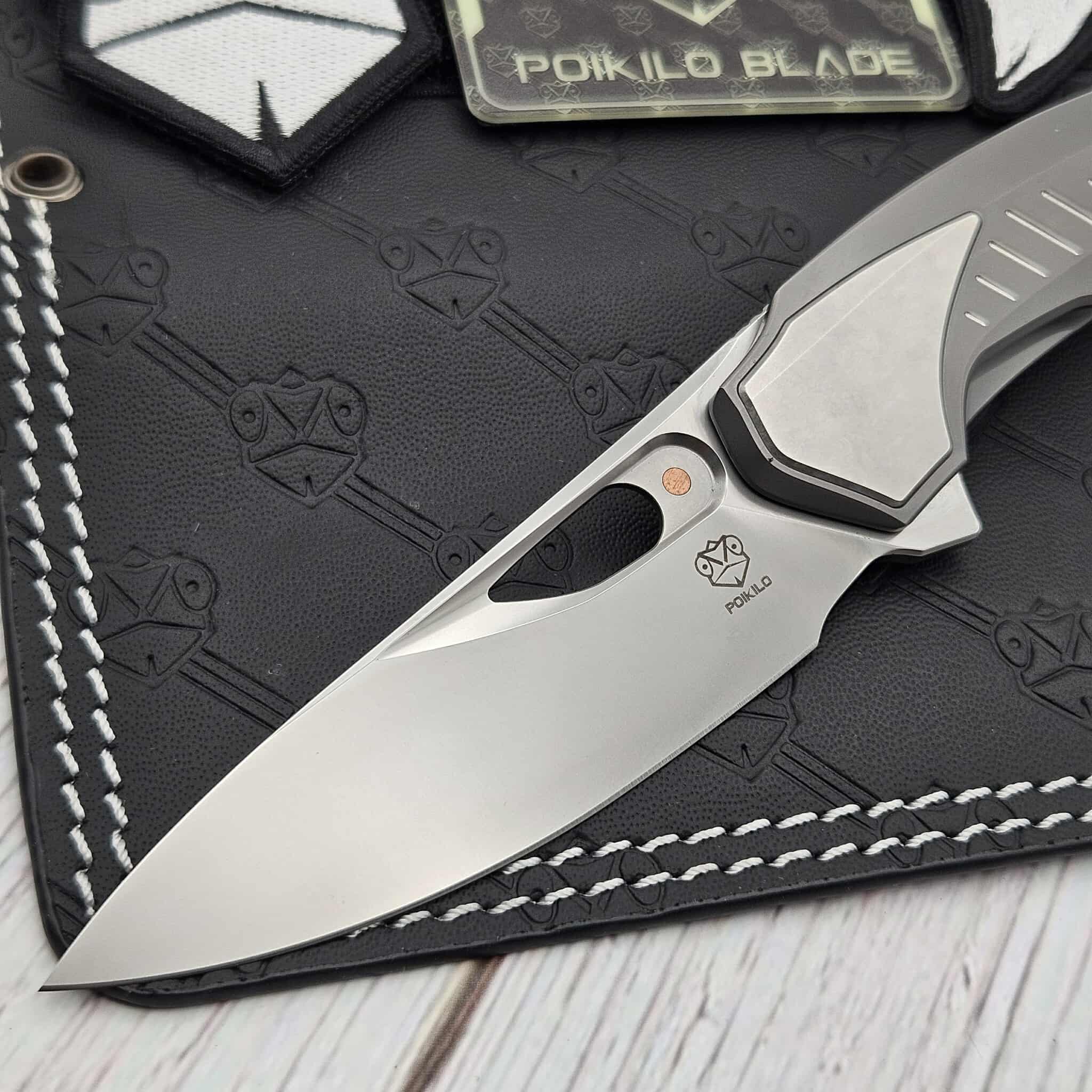 Poikilo Blade VK-Zame Shark S1 Titanium Folder M398 PSW