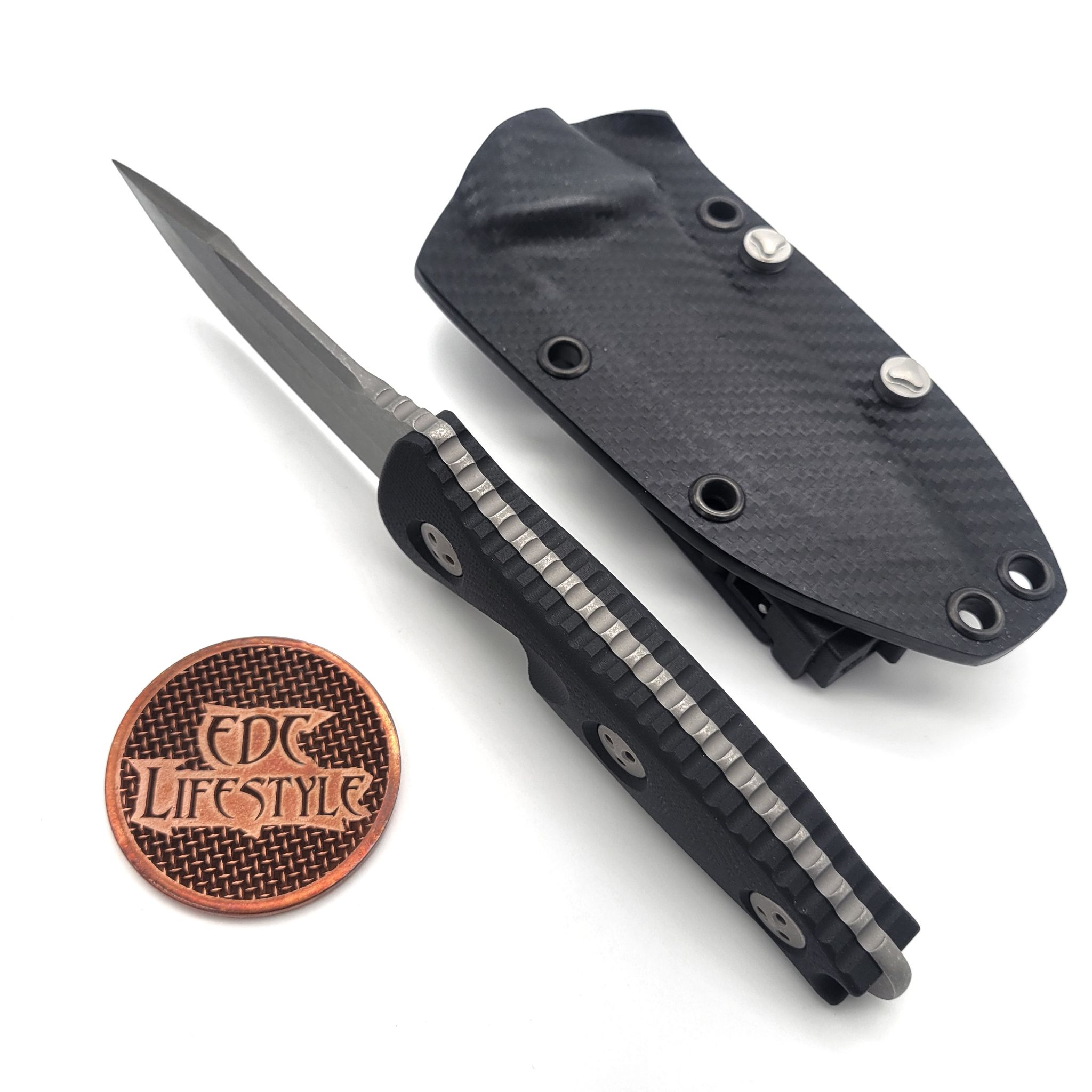 Microtech 113M-10AP Socom Alpha Mini Fixed Apocalyptic Clip Point