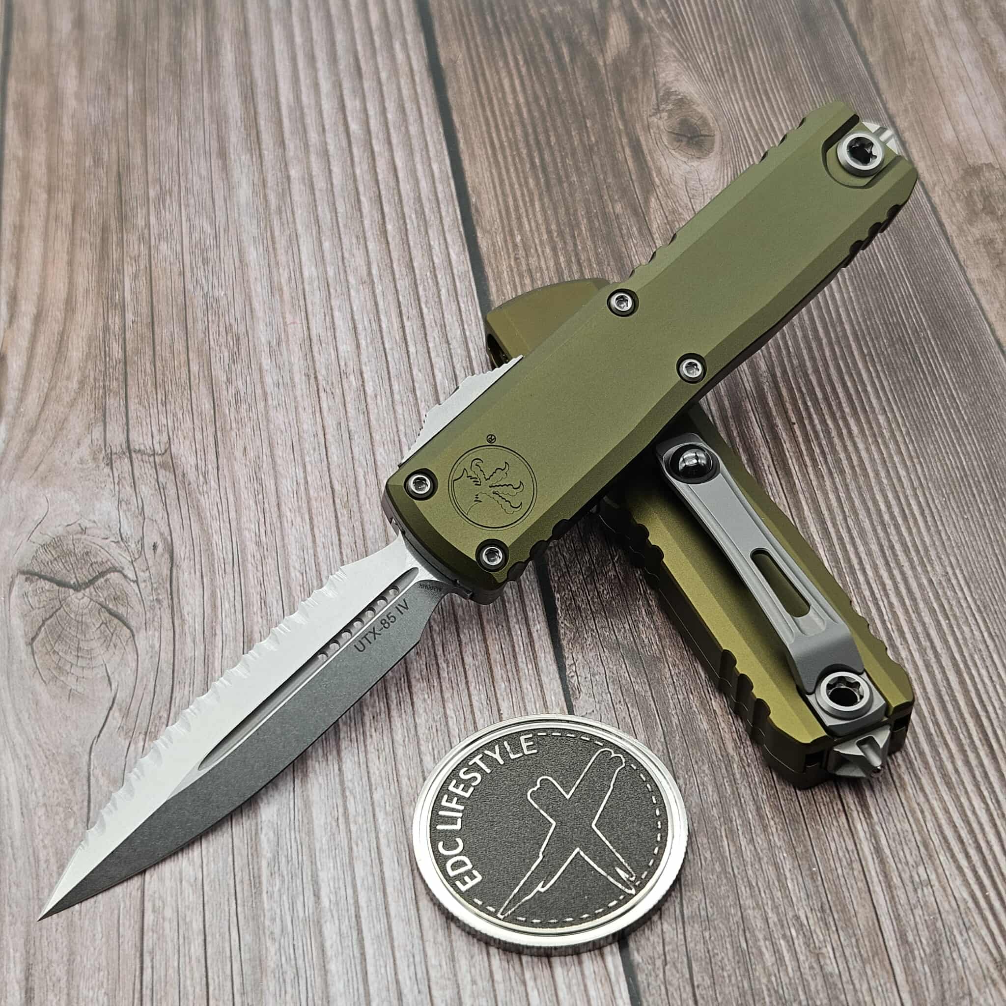 【miです】 GiantMouse ACE Clyde Natural Canvas Micarta Elmax Stonewashed