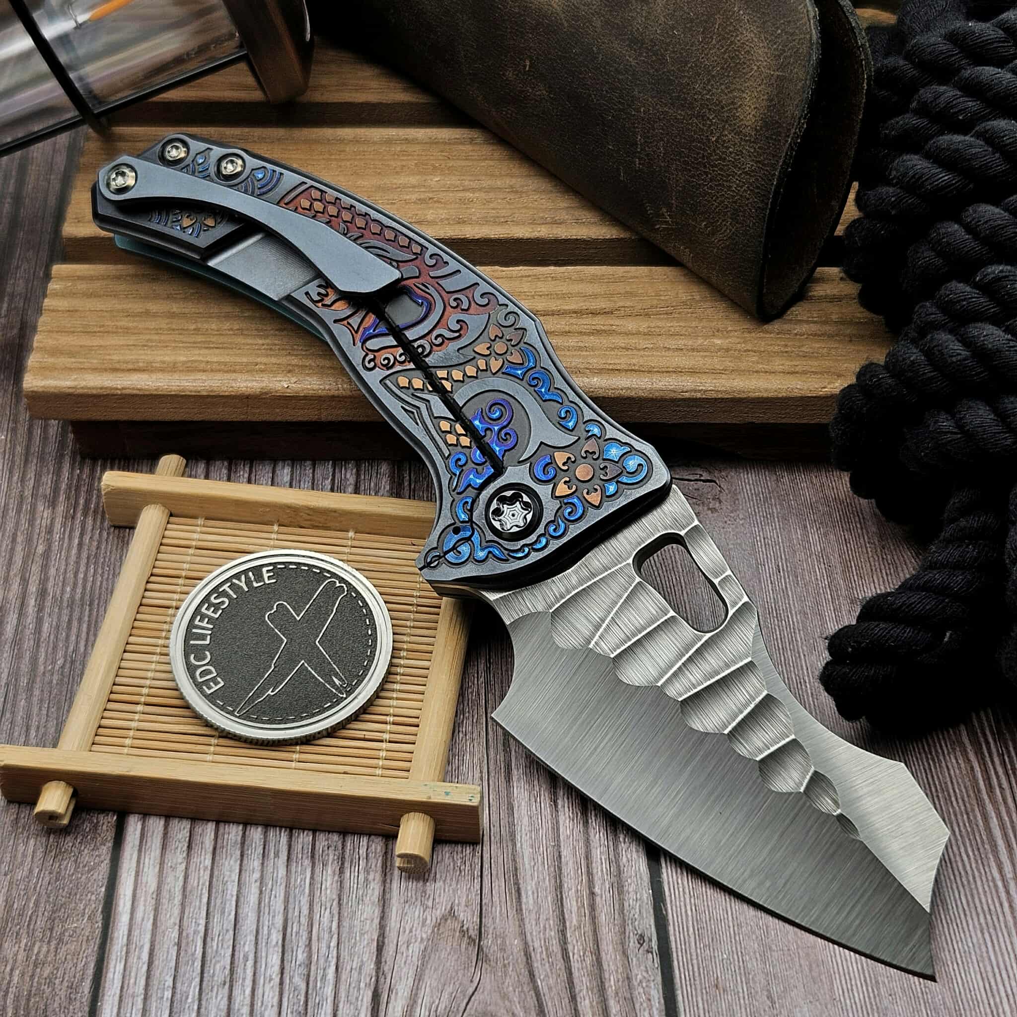 Borka Blades Ti2 Design Samurai Shylock Green Oreo