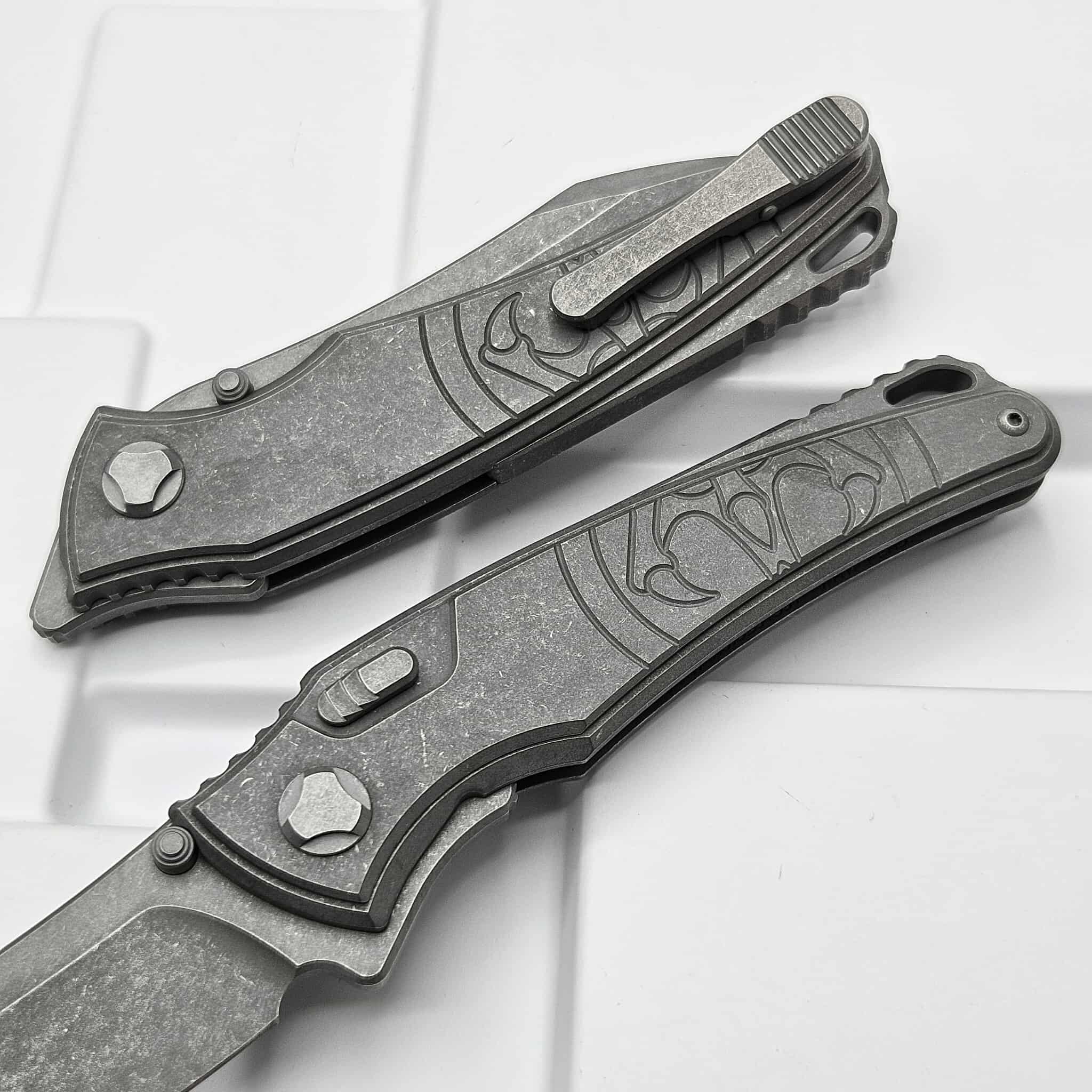 Hawk Talon Titanium Handle Titanium Overlay