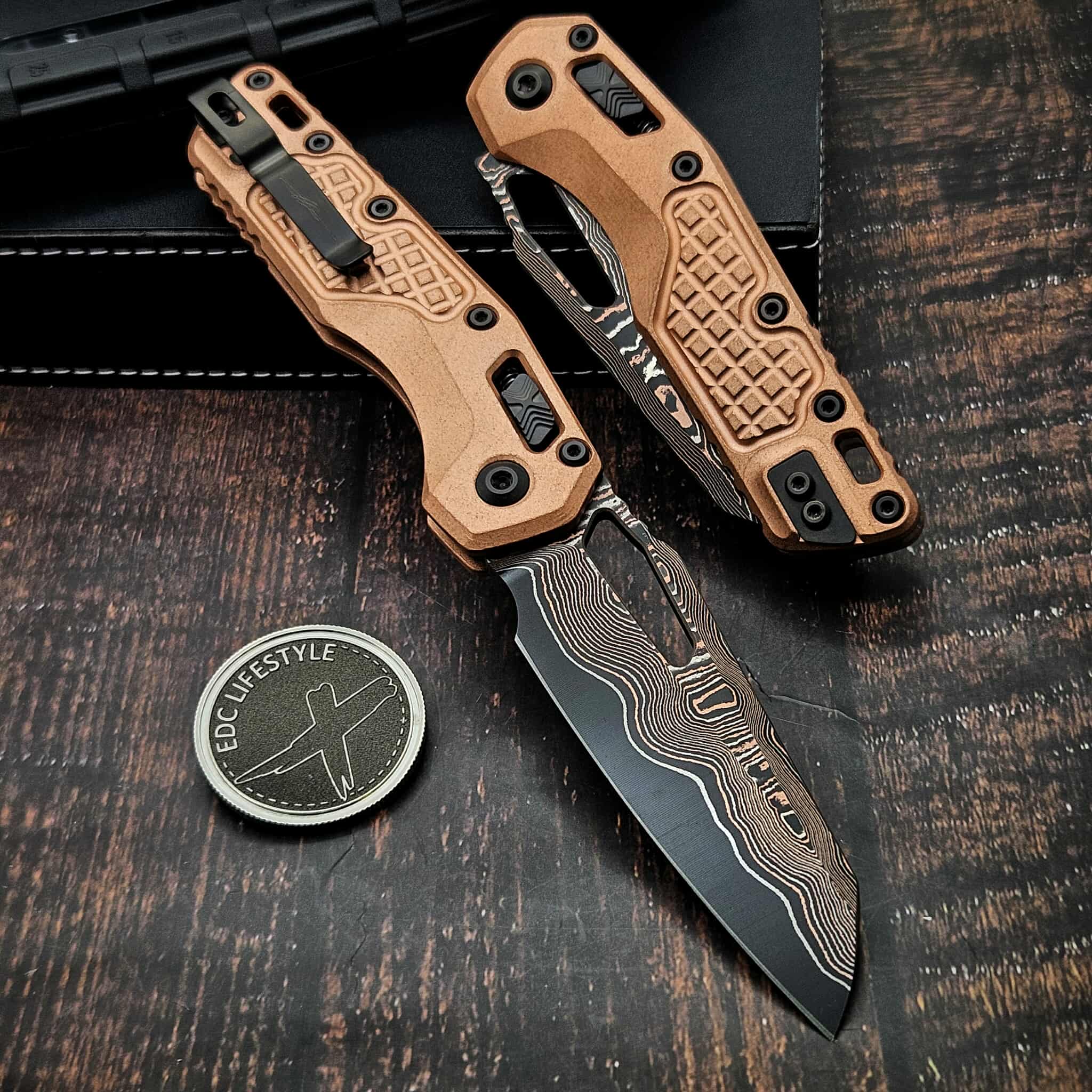 Microtech MSI Ram-Lok 210-16FRMS1 Marfione Select Stonewash Frag