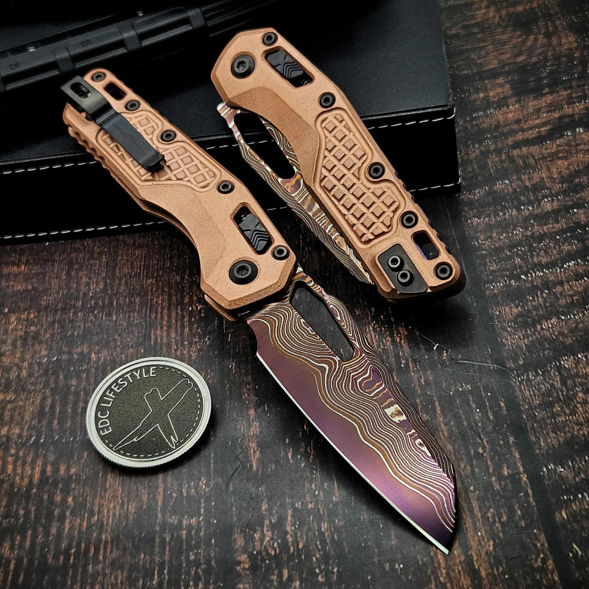 Microtech MSI Ram-Lok 210-16FRMS3 Marfione Select Stonewash Frag