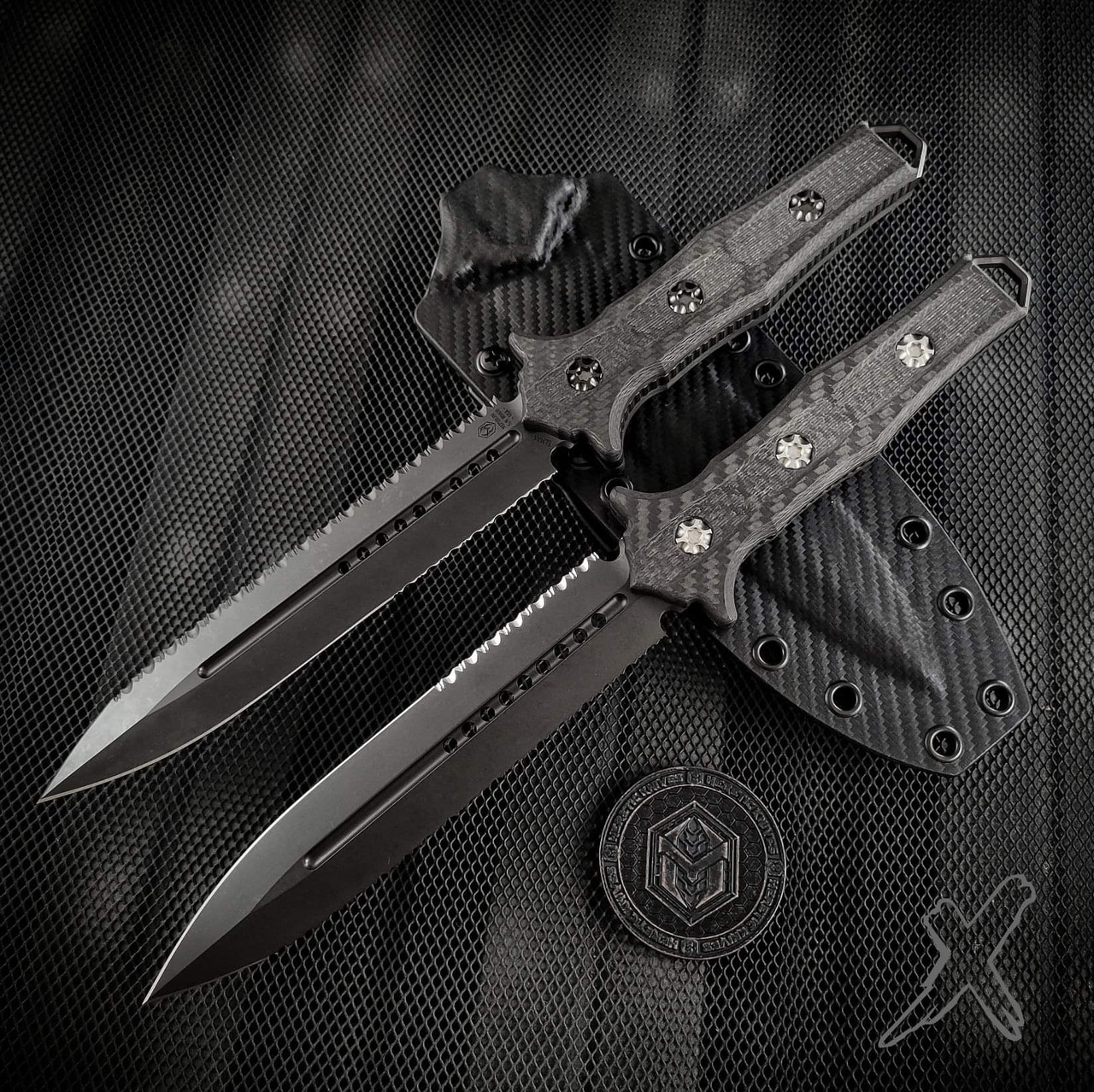 Heretic Nephilim EDC Lifestyle Exclusive DLC 1.5 Serrated - EDC