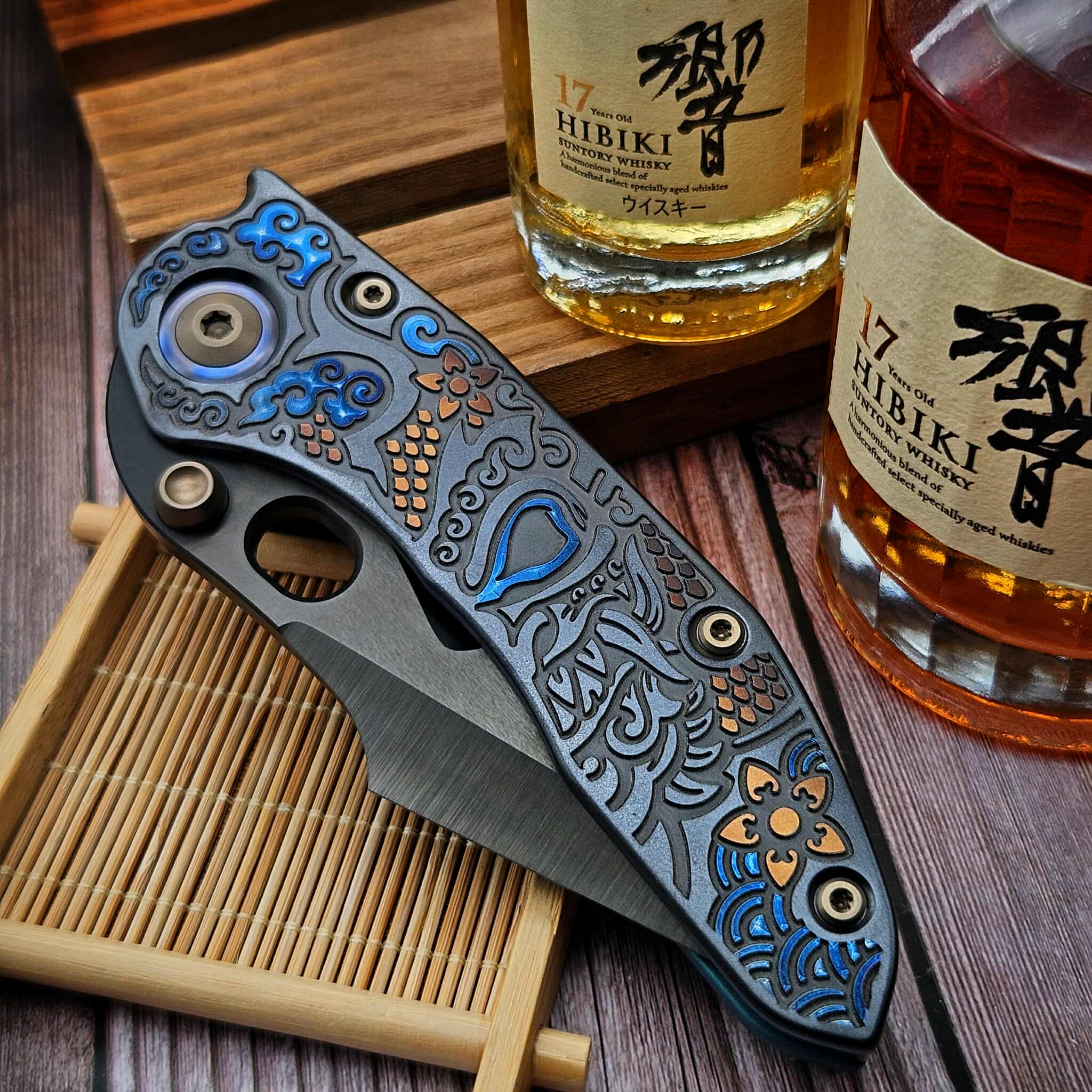 Borka Blades Stitch Ti2 Samurai DLC Compound Grind