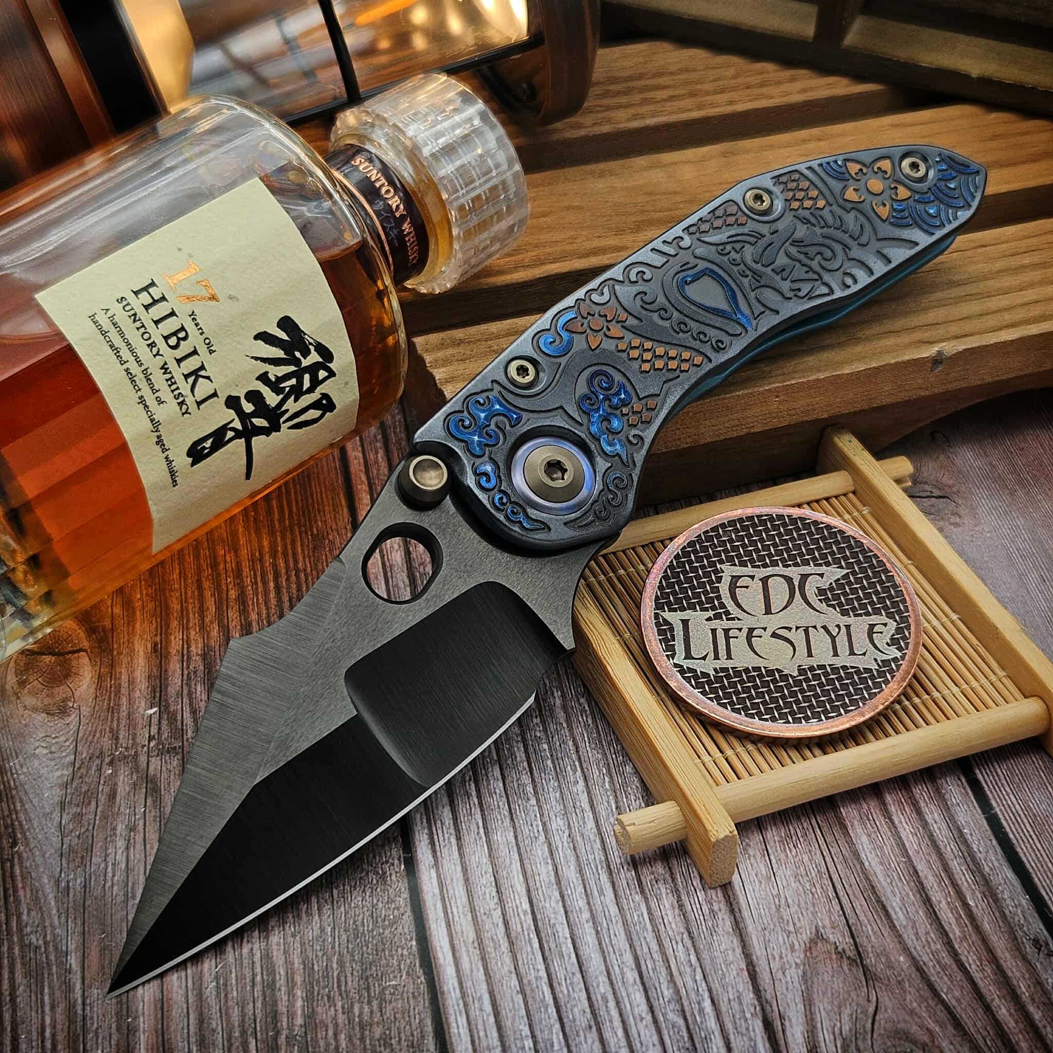 Borka Blades Stitch Ti2 Samurai DLC Compound Grind