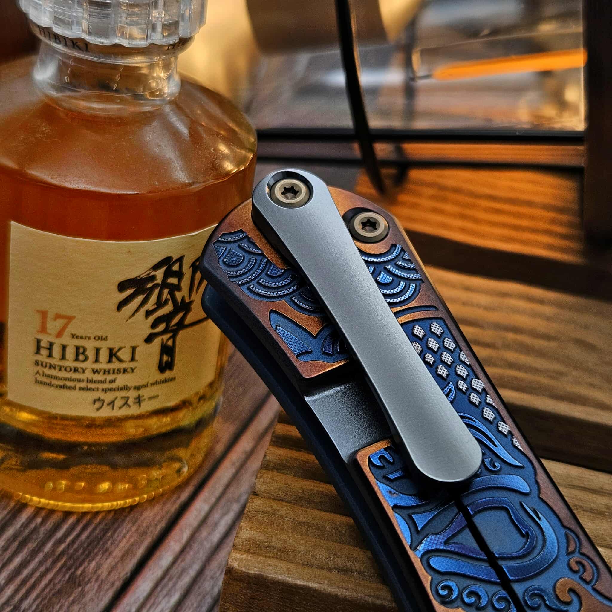 Borka Blades Ti2 Design Samurai Titanium Handle SBHF Tanto