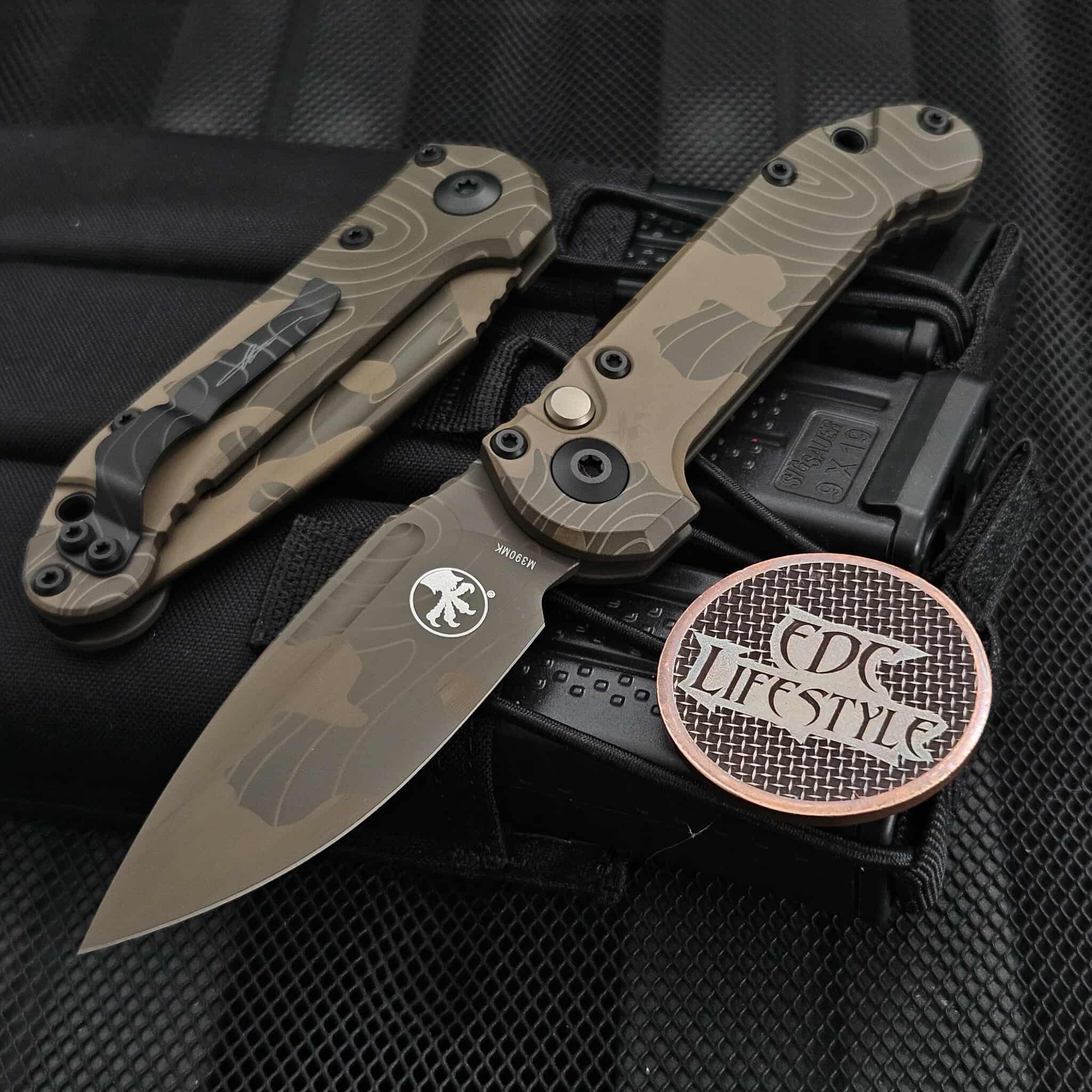 Microtech LUDT S/E Gen III Slab Side 1135S-1TPBNCS-Z4 Badlands Camo