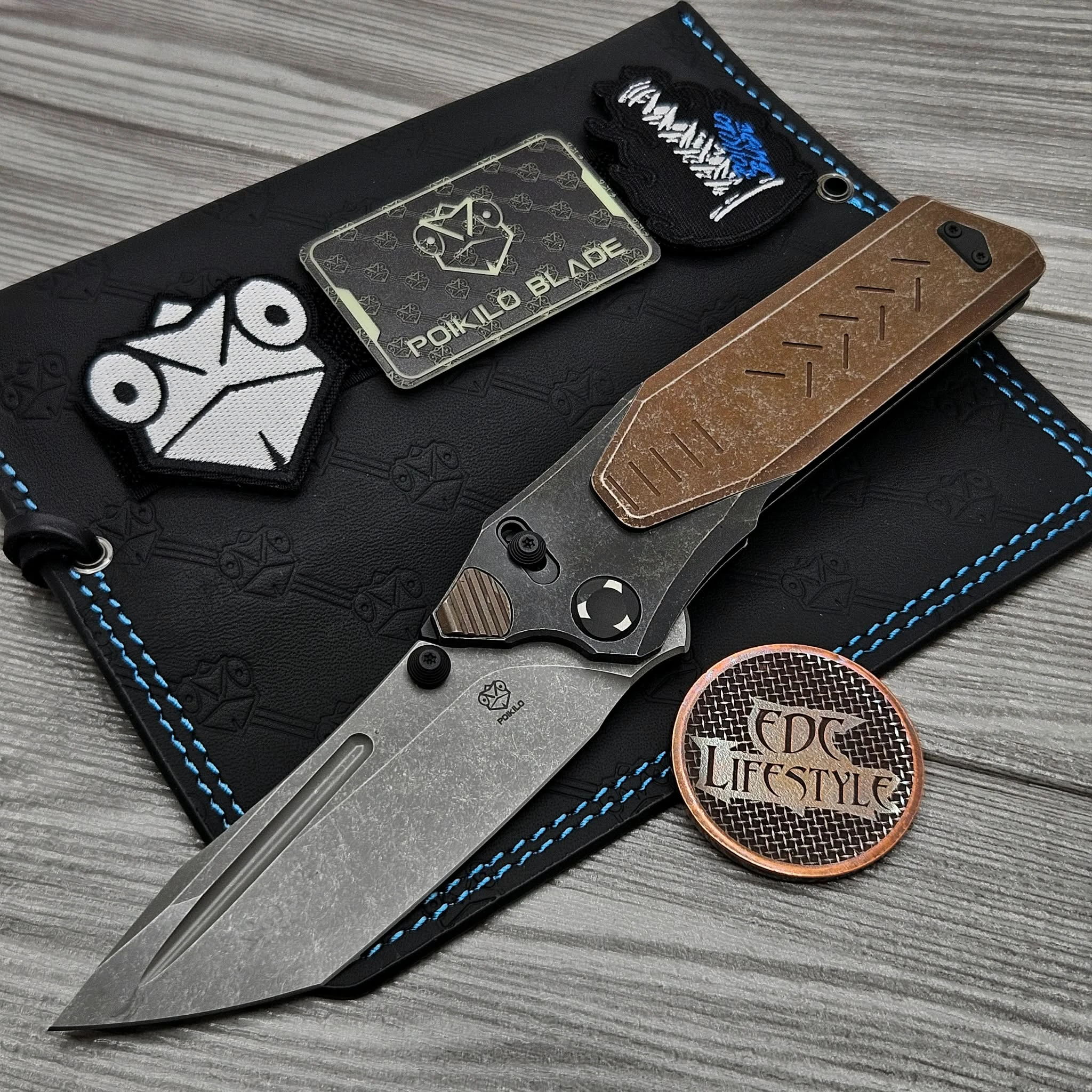 Poikilo Blade TASK Cyberkuza AS2 Rusty Tank Titanium 4.1