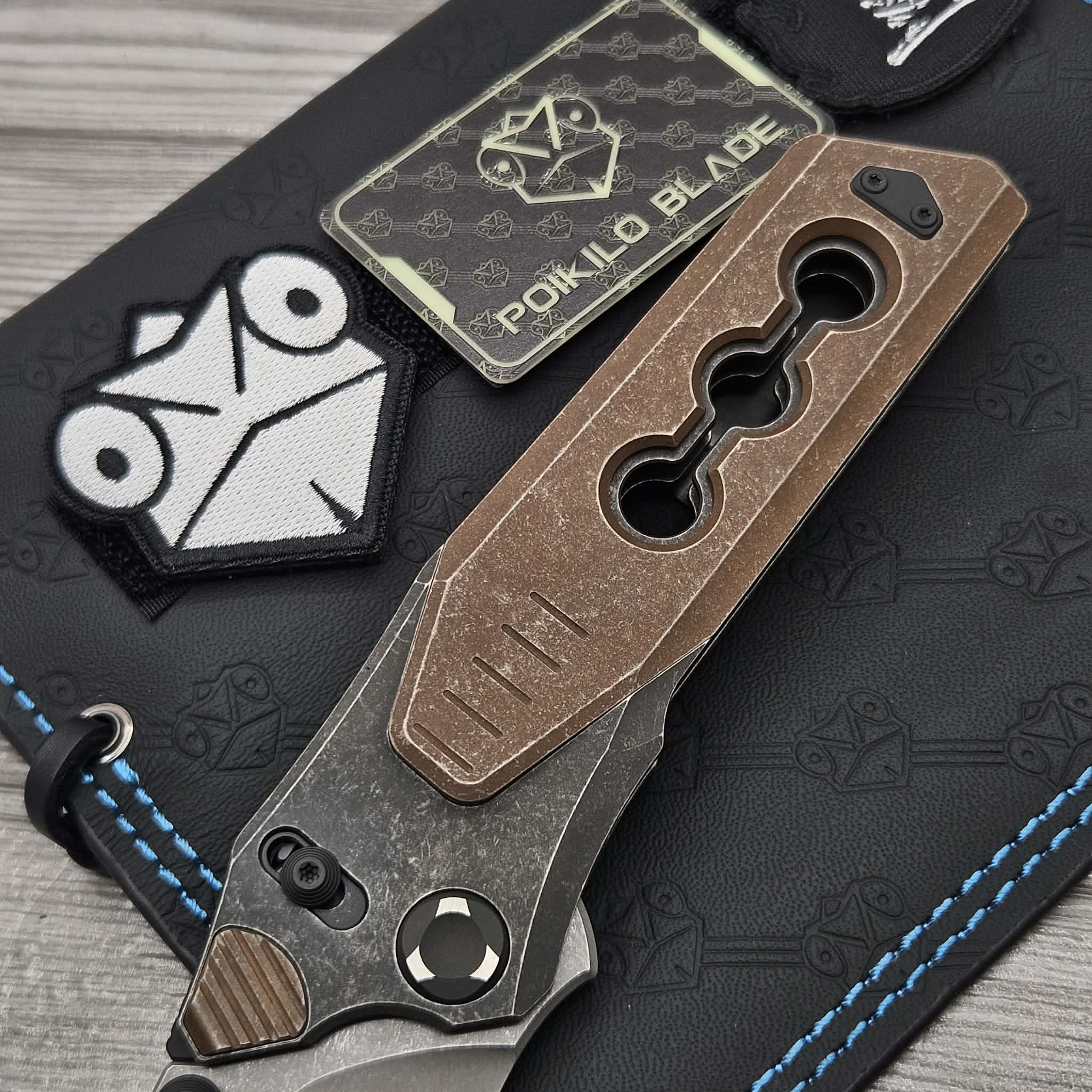 Poikilo Blade TASK Cyberkuza BS2 Rusty Tank Titanium 4.1