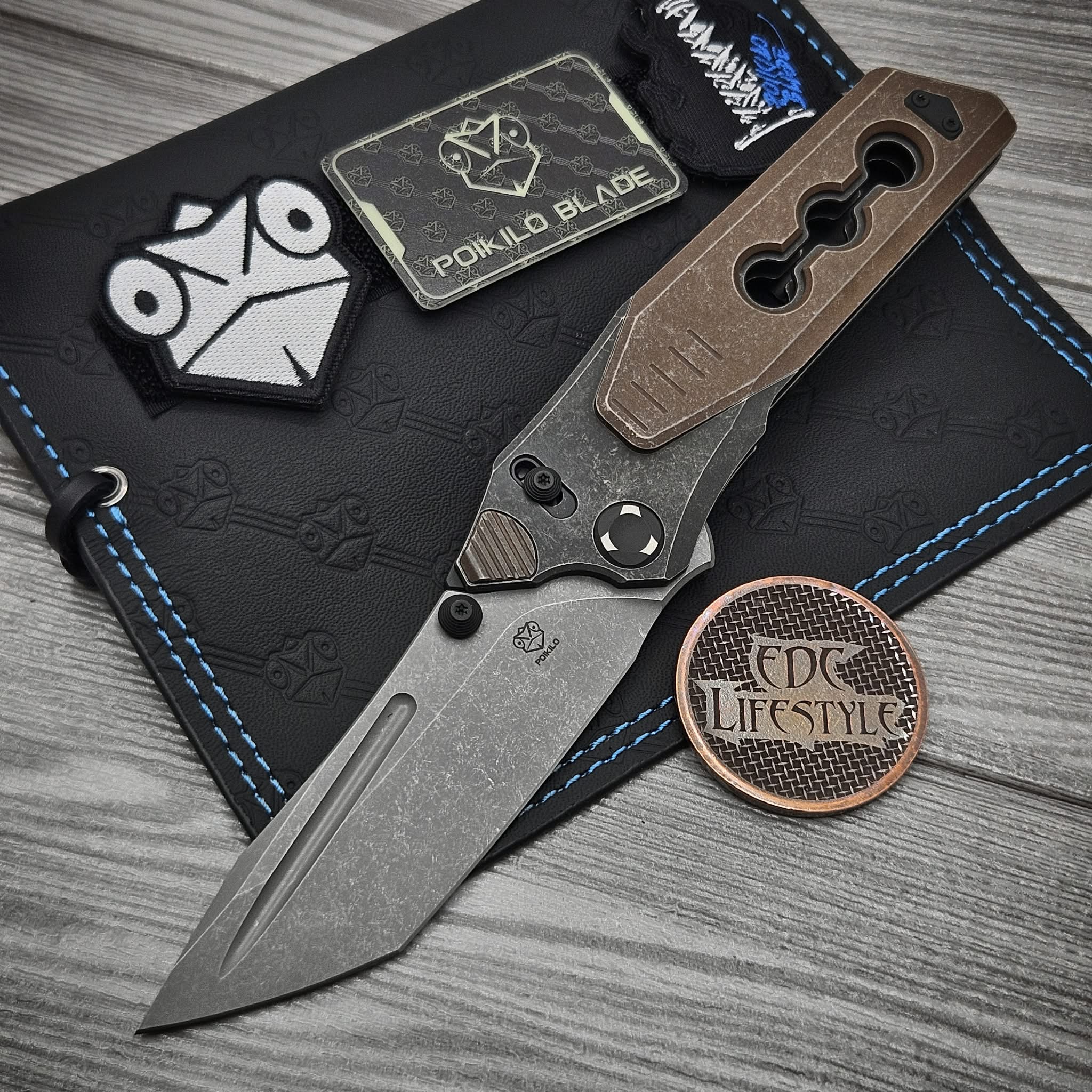 Poikilo Blade TASK Cyberkuza BS2 Rusty Tank Titanium 4.1