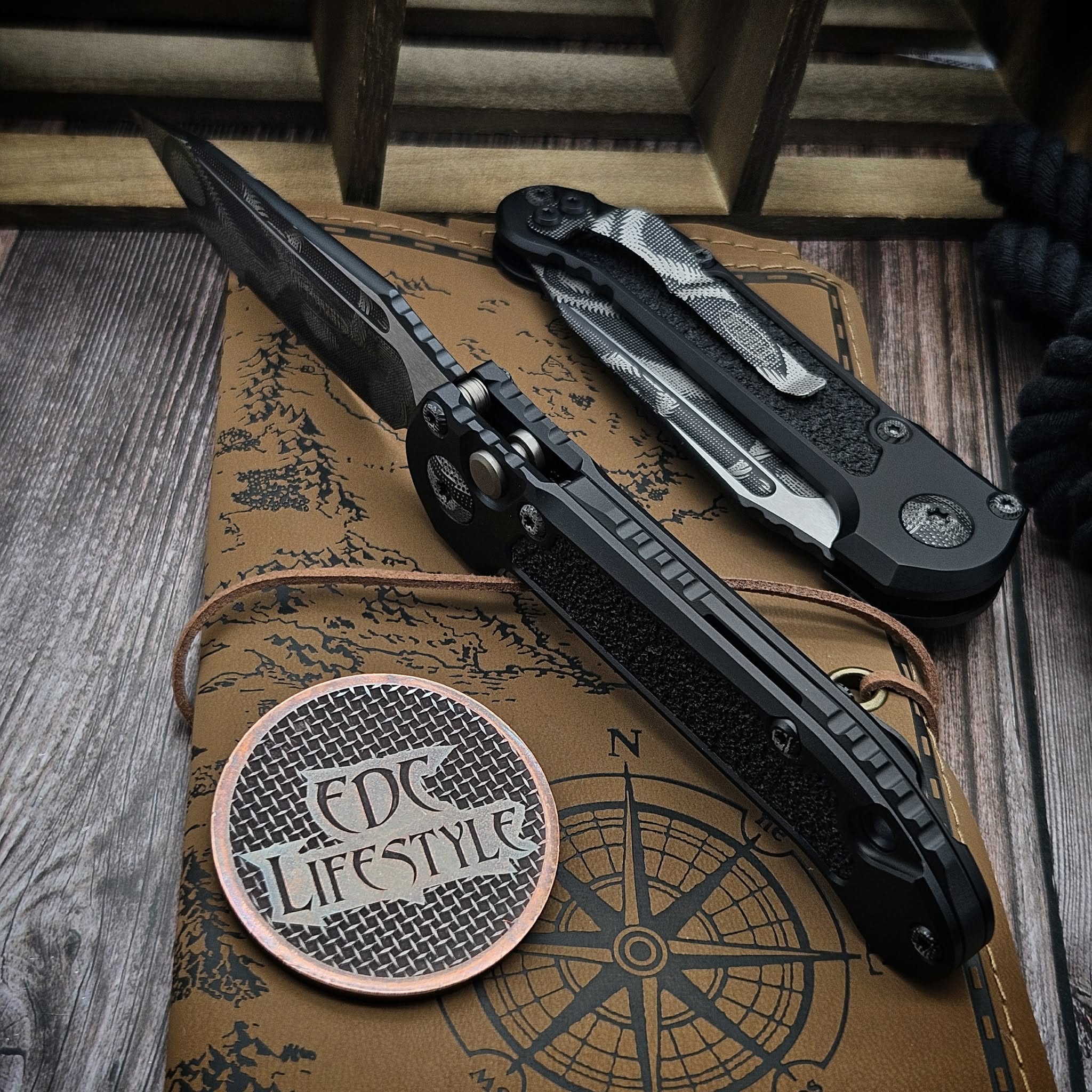 Microtech LUDT Gen III T/E 1136-1GOC Geo Trace Camo