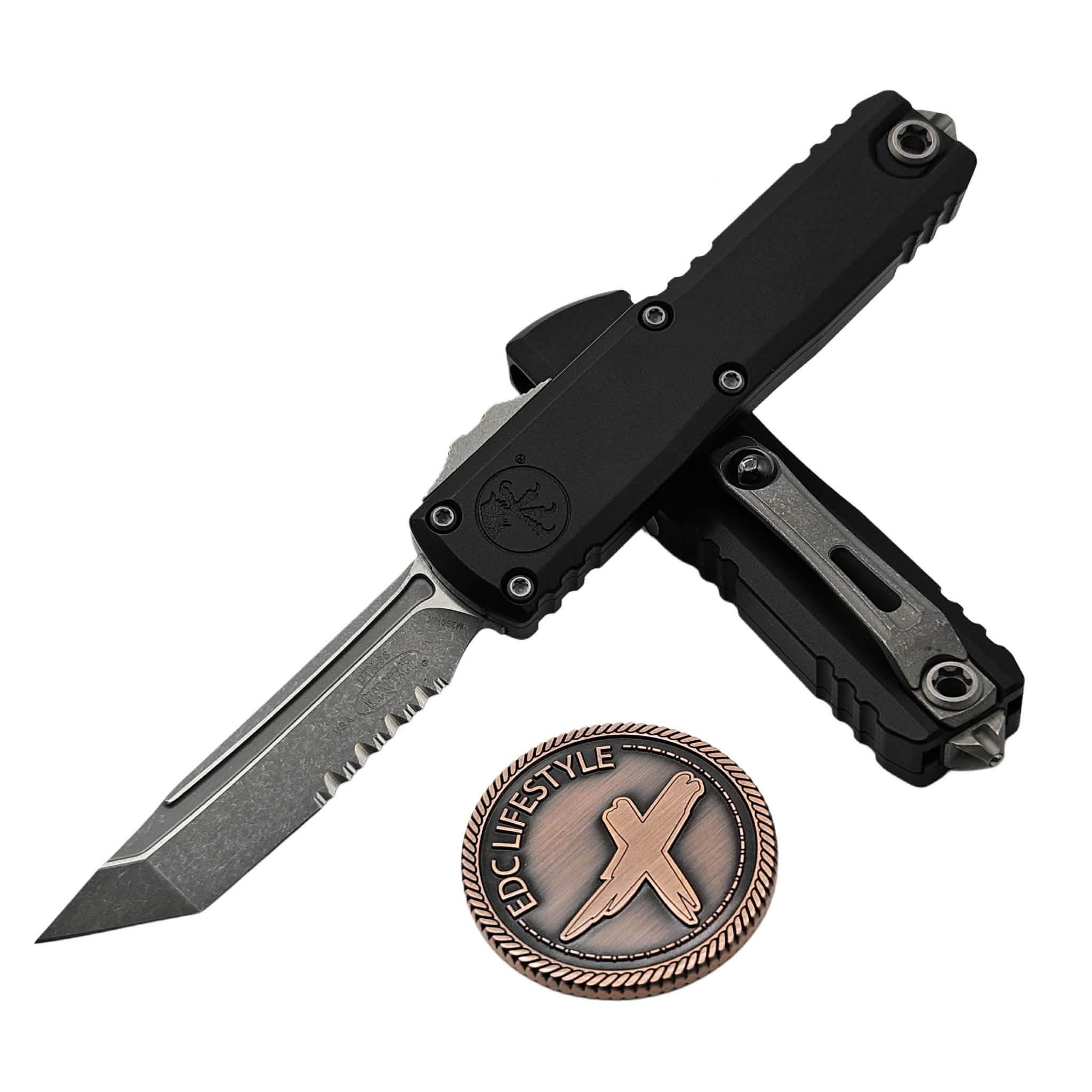 Microtech UTX-85 Gen IV Black T/E 3.10