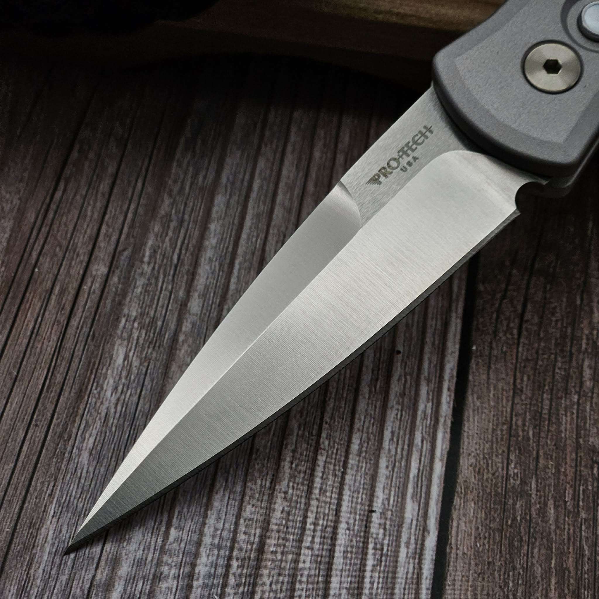Pro-Tech Godson Grey Handle 3.15