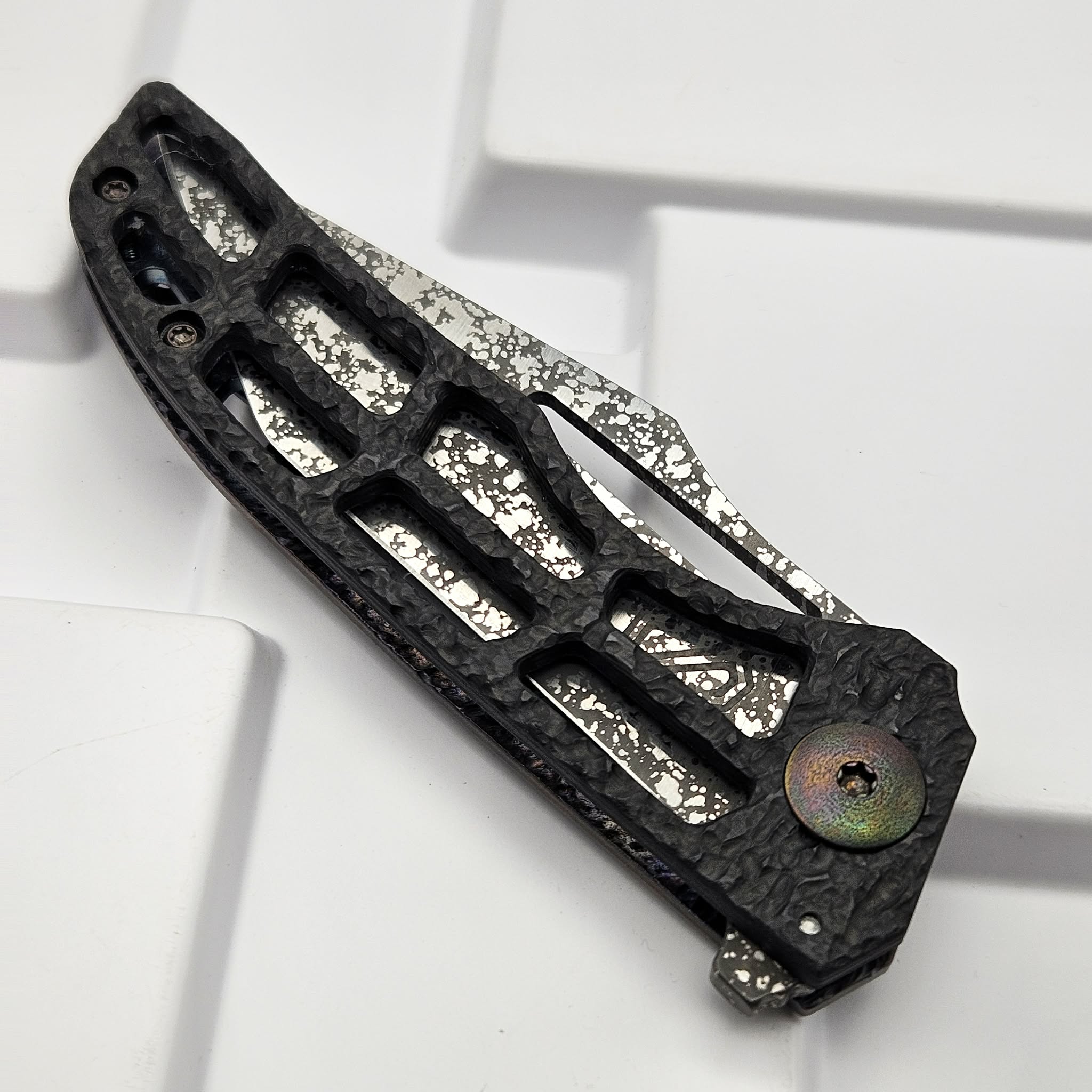 John Gray Slitter V2 Ported Titanium Frame Lock Folder 4.0