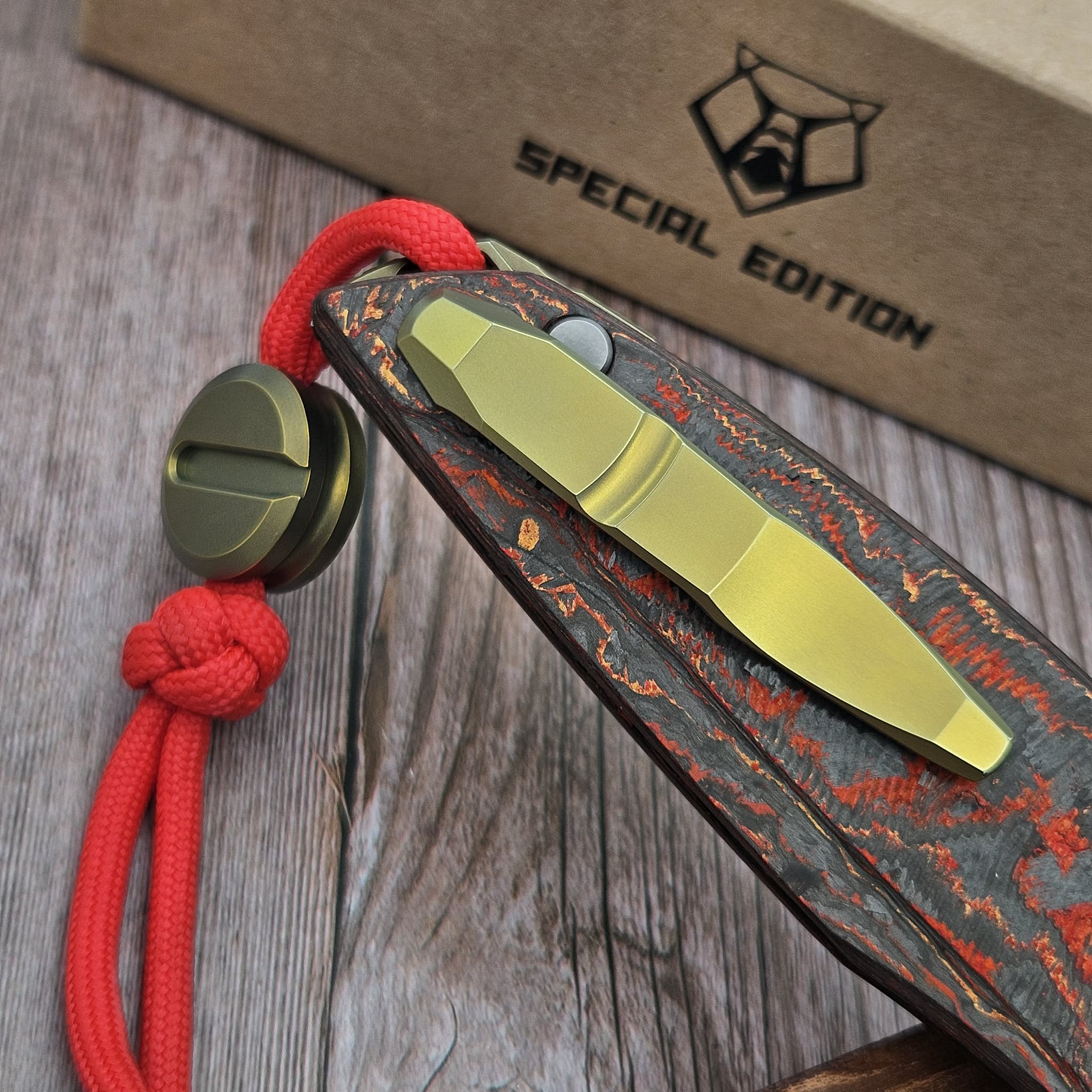 Shirogorov 111 IGNIS Phoenix Wing Technocarbo Handle - Preowned