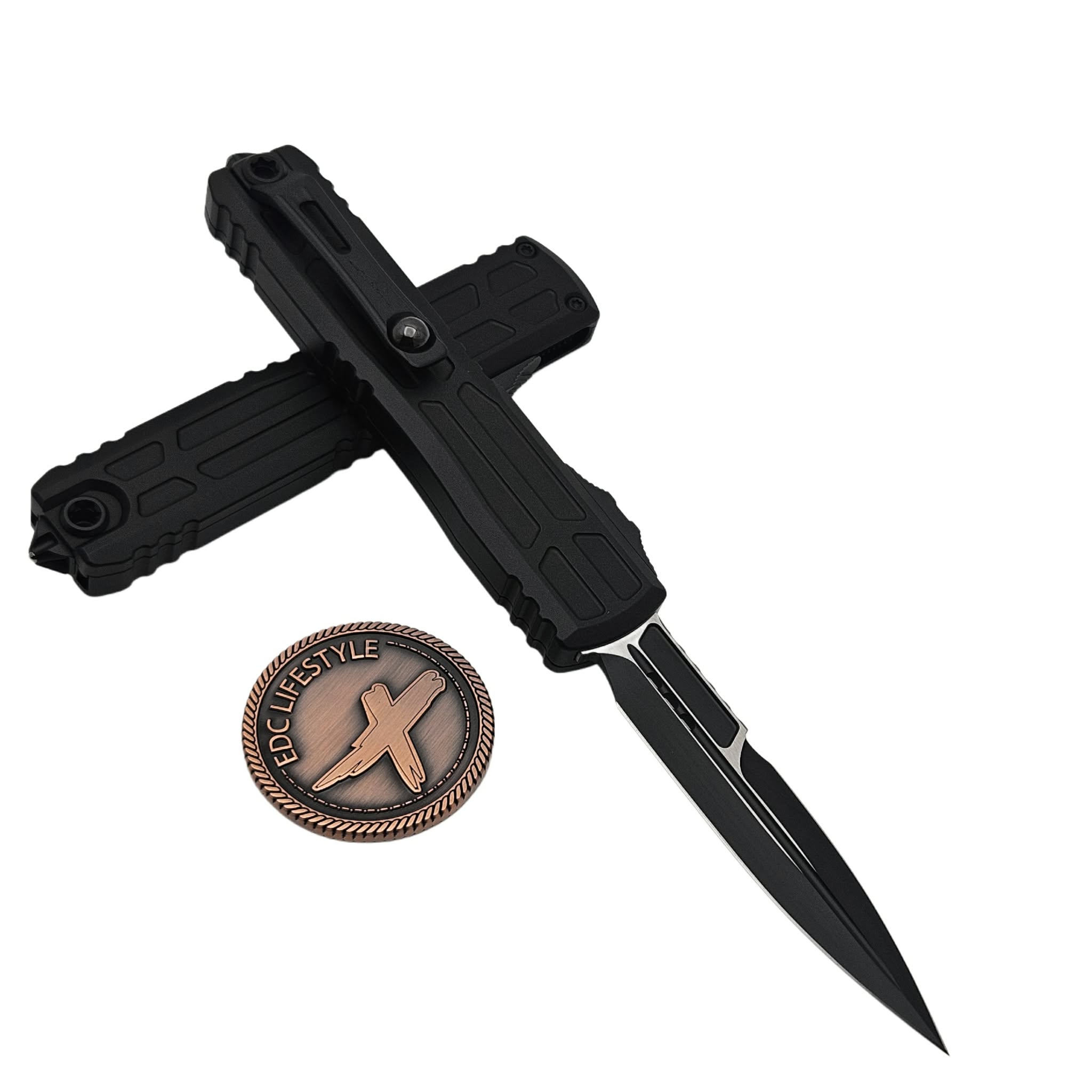 Microtech EX Ultratech ZBP 1120EX-1TS Black Tactical Bayonet 3.5