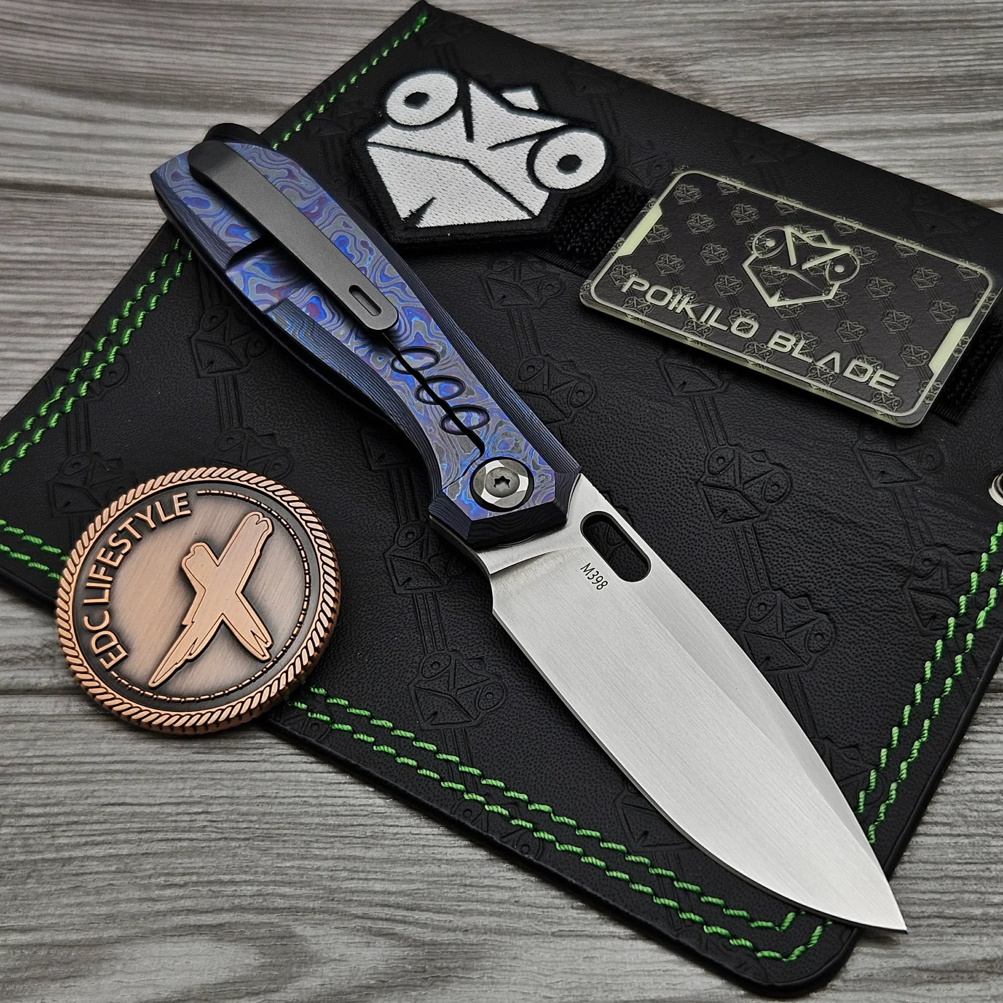 Poikilo Blade Gecko Midtech 4 Zircu-Ti Folder 3.1