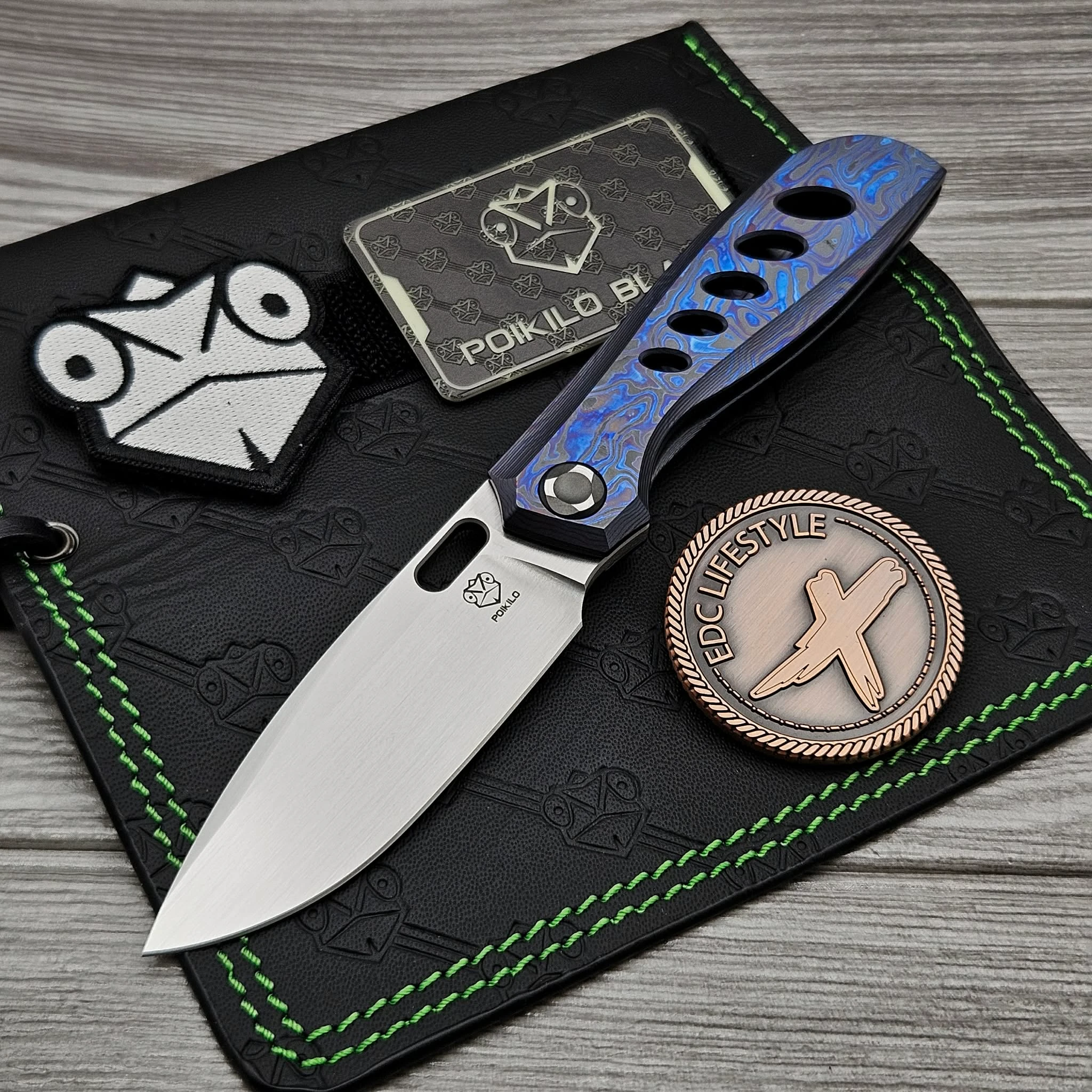 Poikilo Blade Gecko Midtech 4 Zircu-Ti Folder 3.1