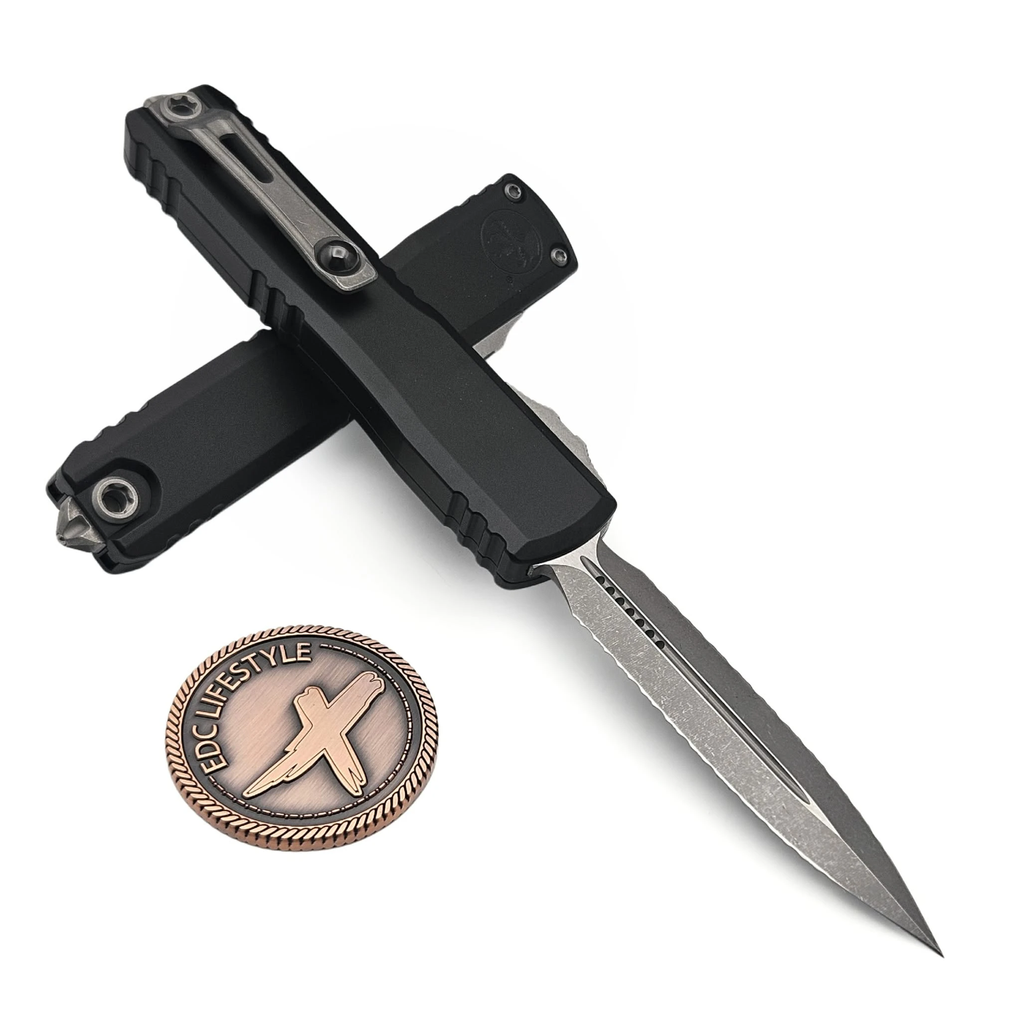 Microtech Ultratech Gen IV Black D/E 3.55